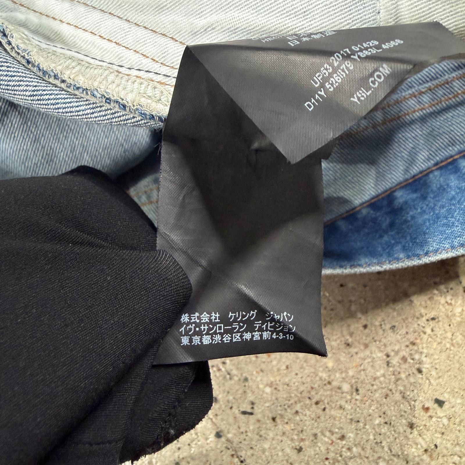 Saint Laurent Paris Saint Laurent D02 Embroidered Jeans Size US 31 - 8 Thumbnail