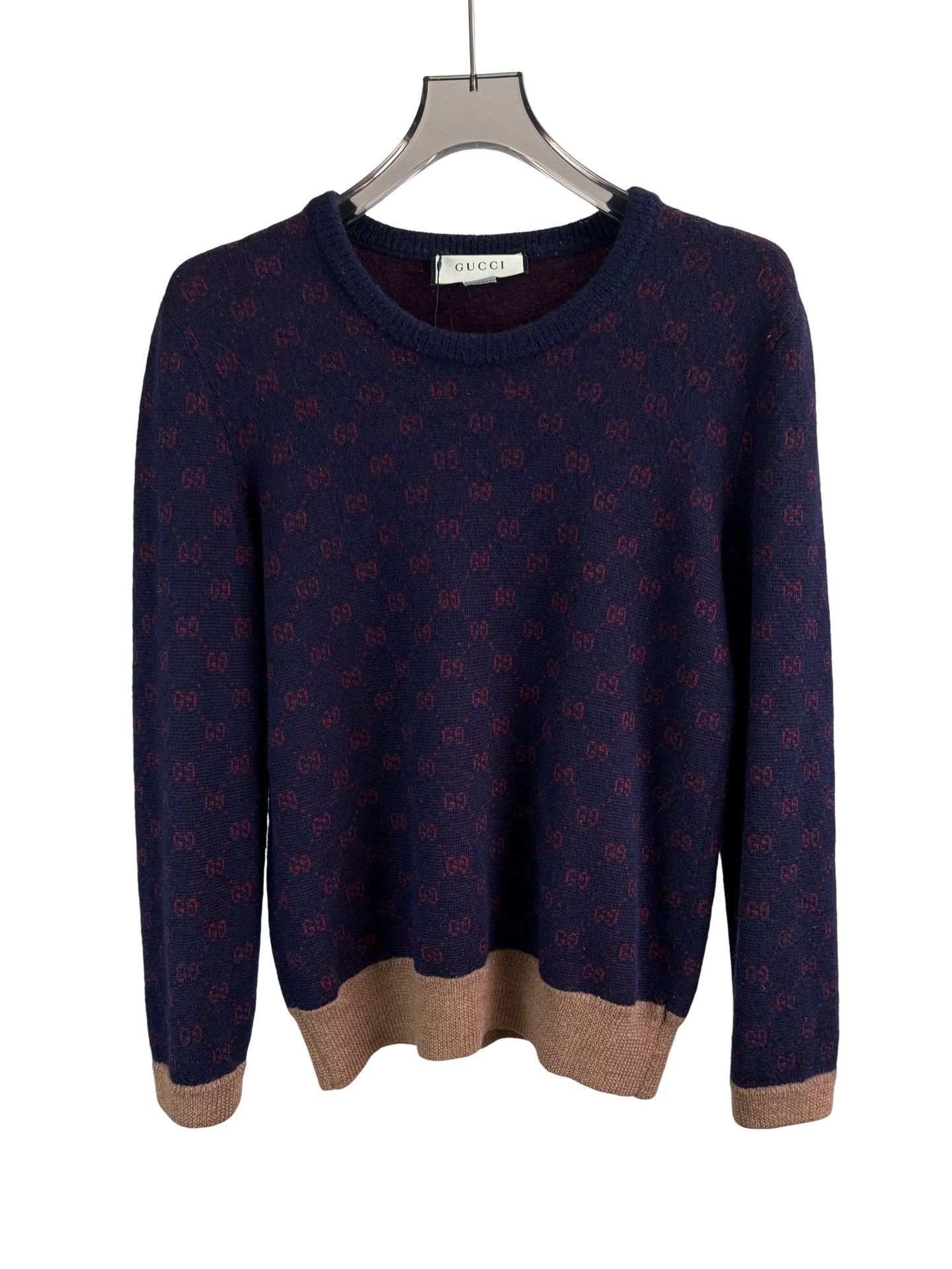 Gucci Gucci GG Monogram Wool Sweater Size S Size US S / EU 44-46 / 1 - 1 Thumbnail