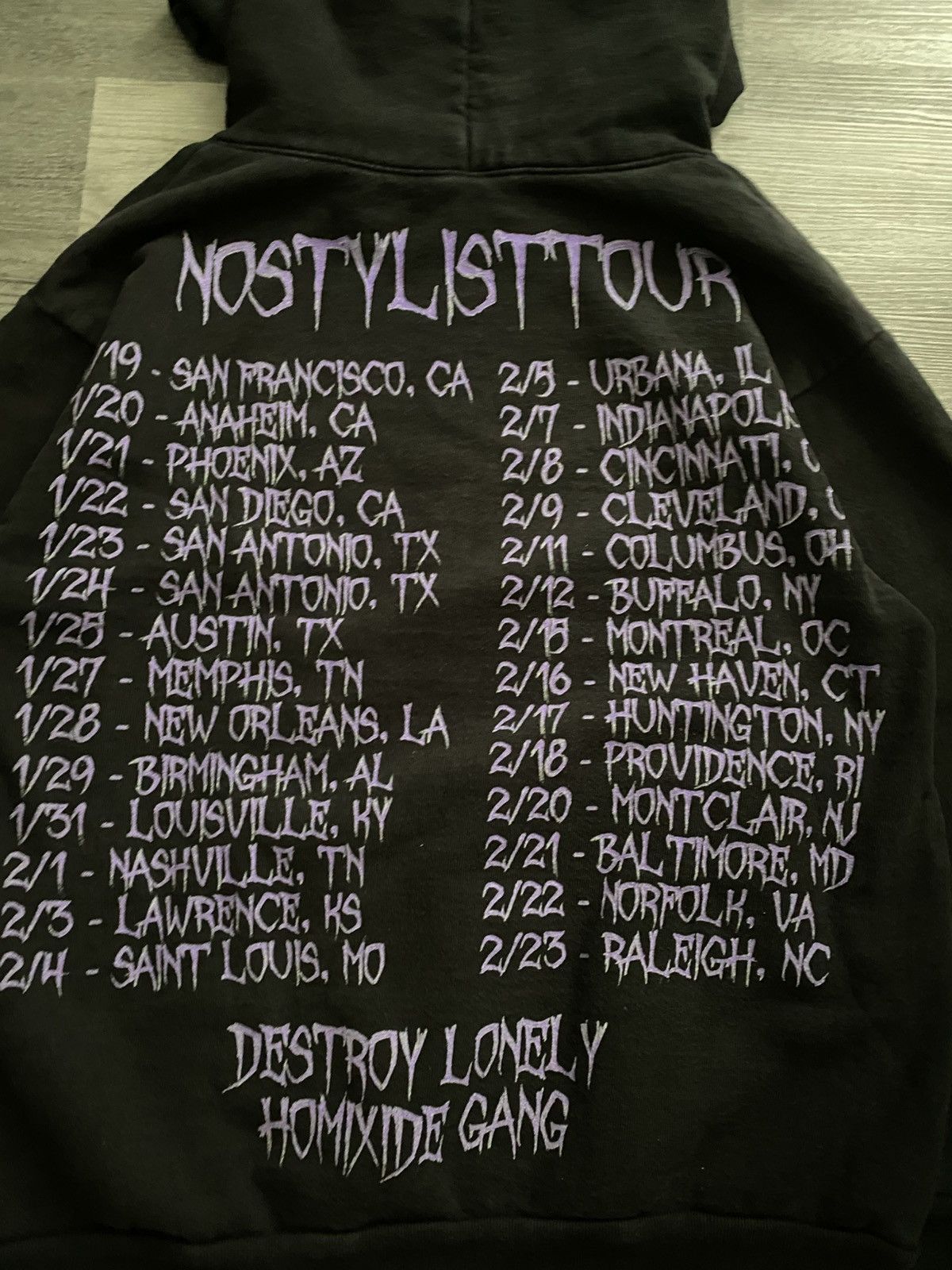 Destroy lonly Nostylist Tour パーカー Cat Hoodie - DESTROY LONELY Official Store