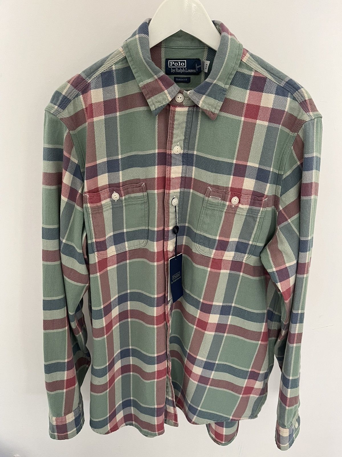 image of Polo Ralph Laurent Flannel, Men's (Size Large)