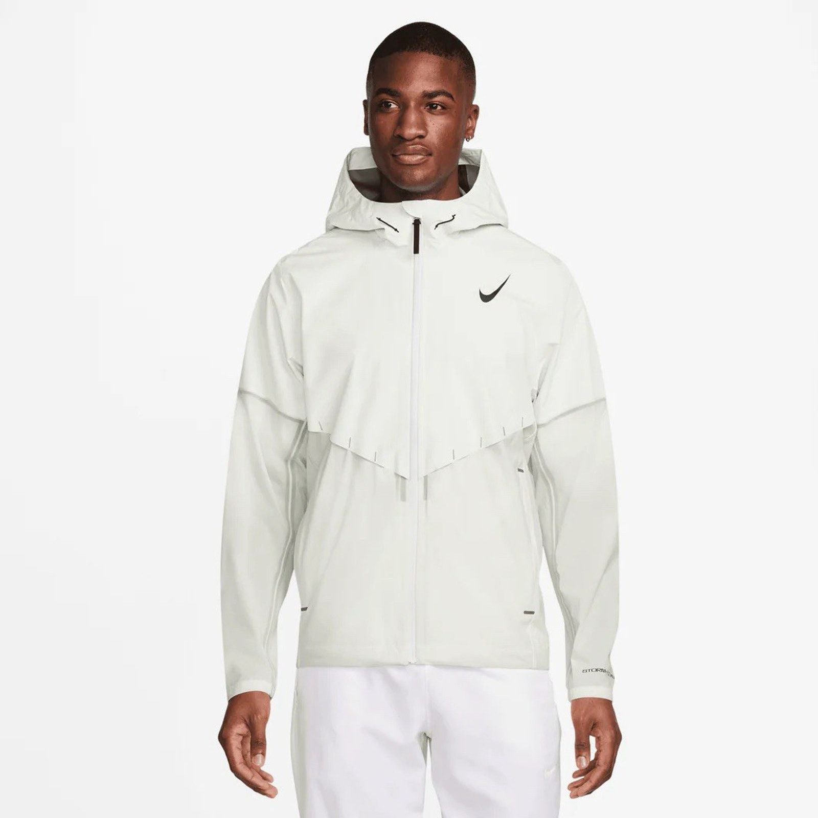 Nike Nike AeroSwift Men Storm-FIT Aerogami Running Jacket White Size US M / EU 48-50 / 2 - 1 Thumbnail