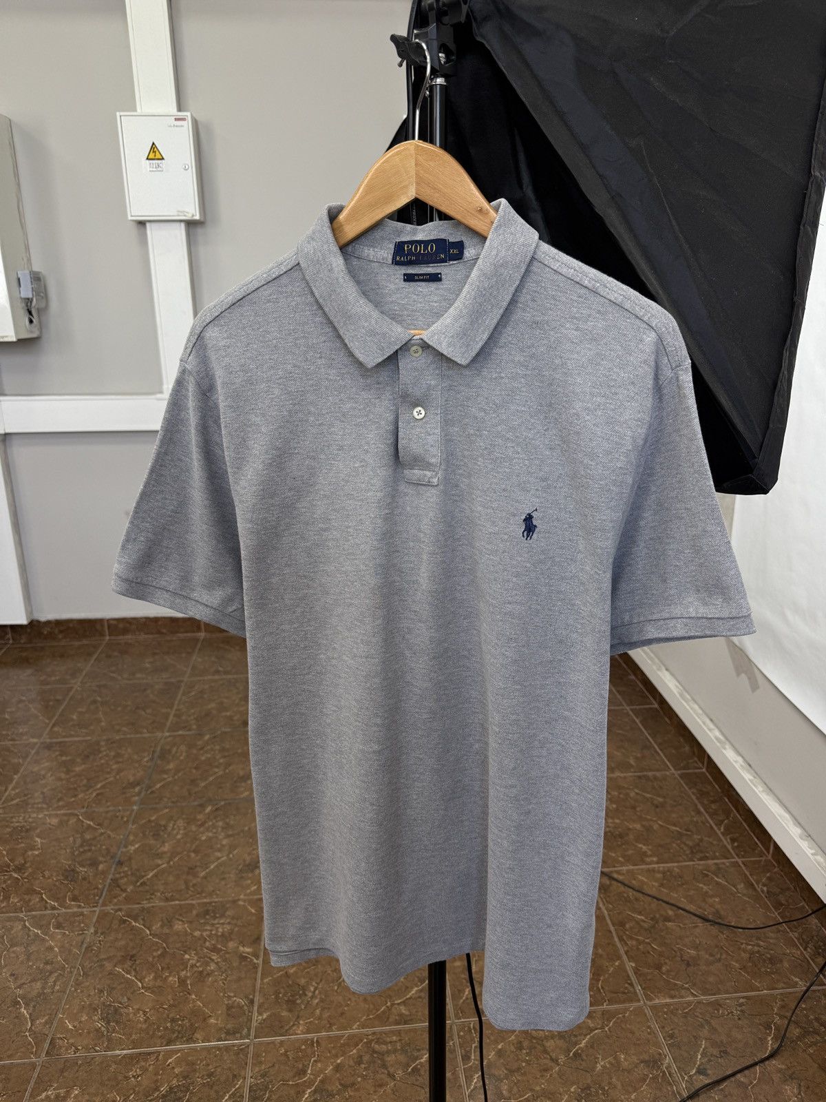 Polo Ralph Lauren 🇺🇸 Polo Ralph Lauren Slim Fit Polo T-Shirt Rare Retro Hype Size US XXL / EU 58 / 5 - 1 Thumbnail