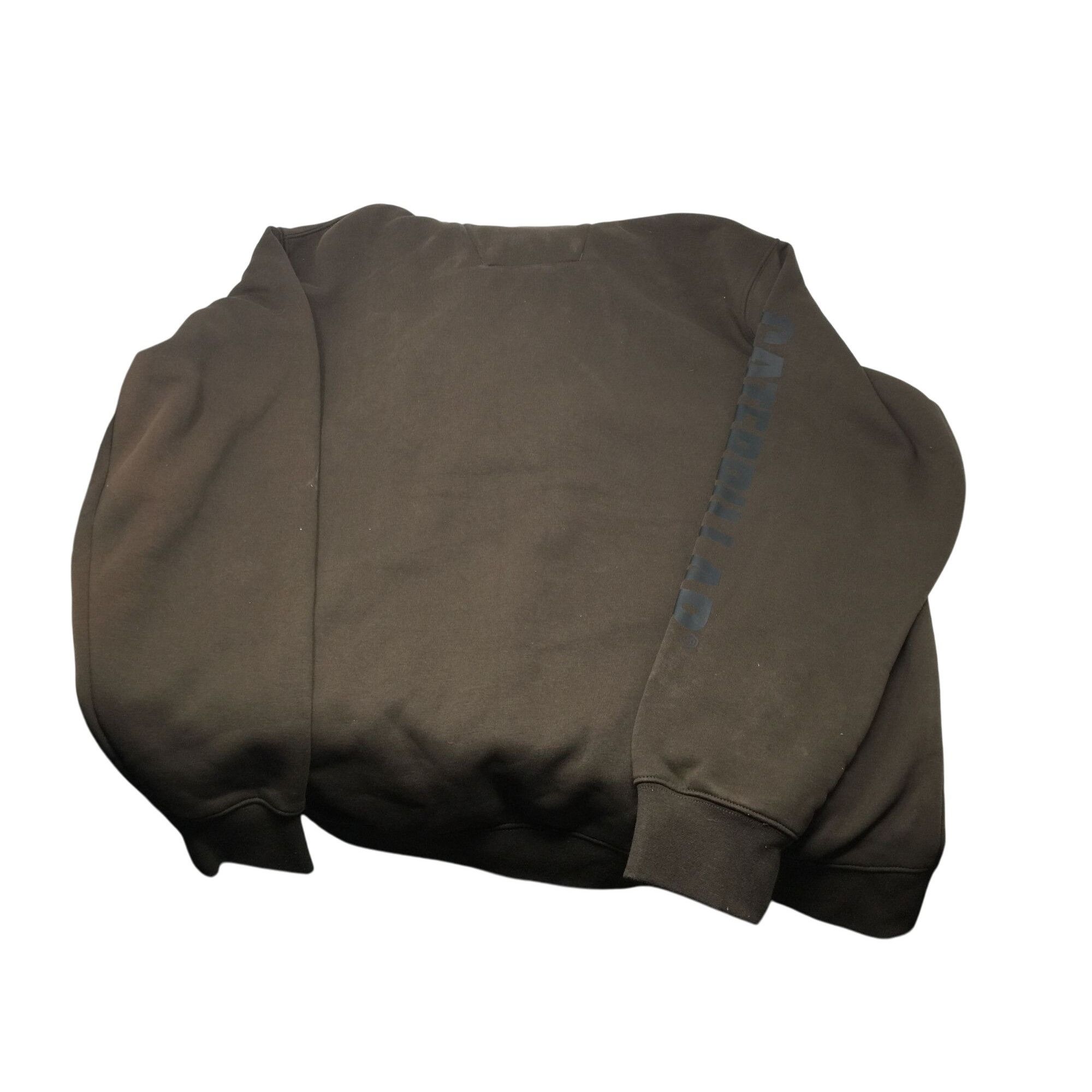 Caterpillar Men's CAT Trademark Banner Hooded Sweatshirt - Coffee Bean - Size US XXL / EU 58 / 5 - 3 Thumbnail