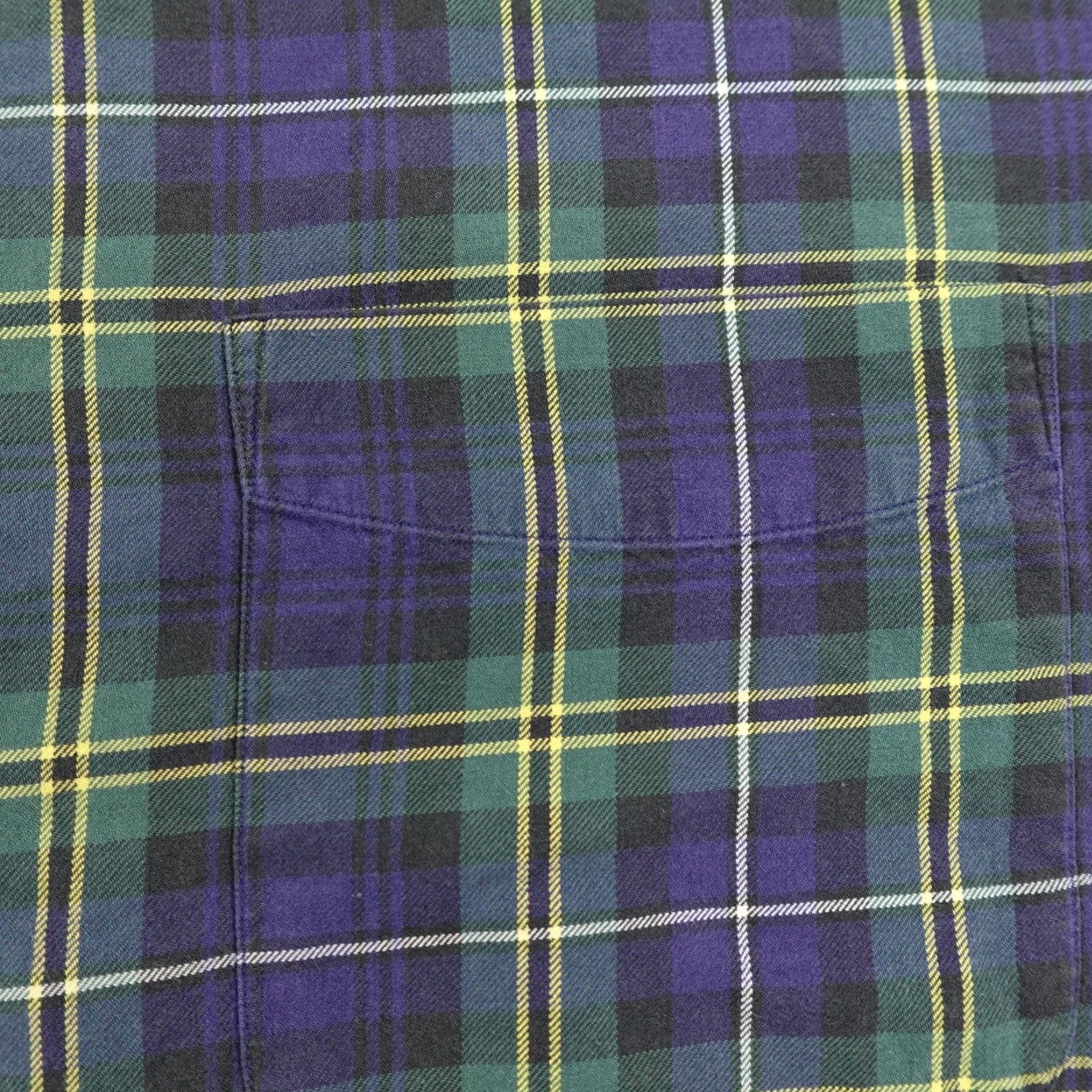 J.Crew VINTAGE J.CREW Long Sleeve Button-Up Shirt L Blue Plaid 90s Outdoor Preppy Mens Size US L / EU 52-54 / 3 - 3 Thumbnail
