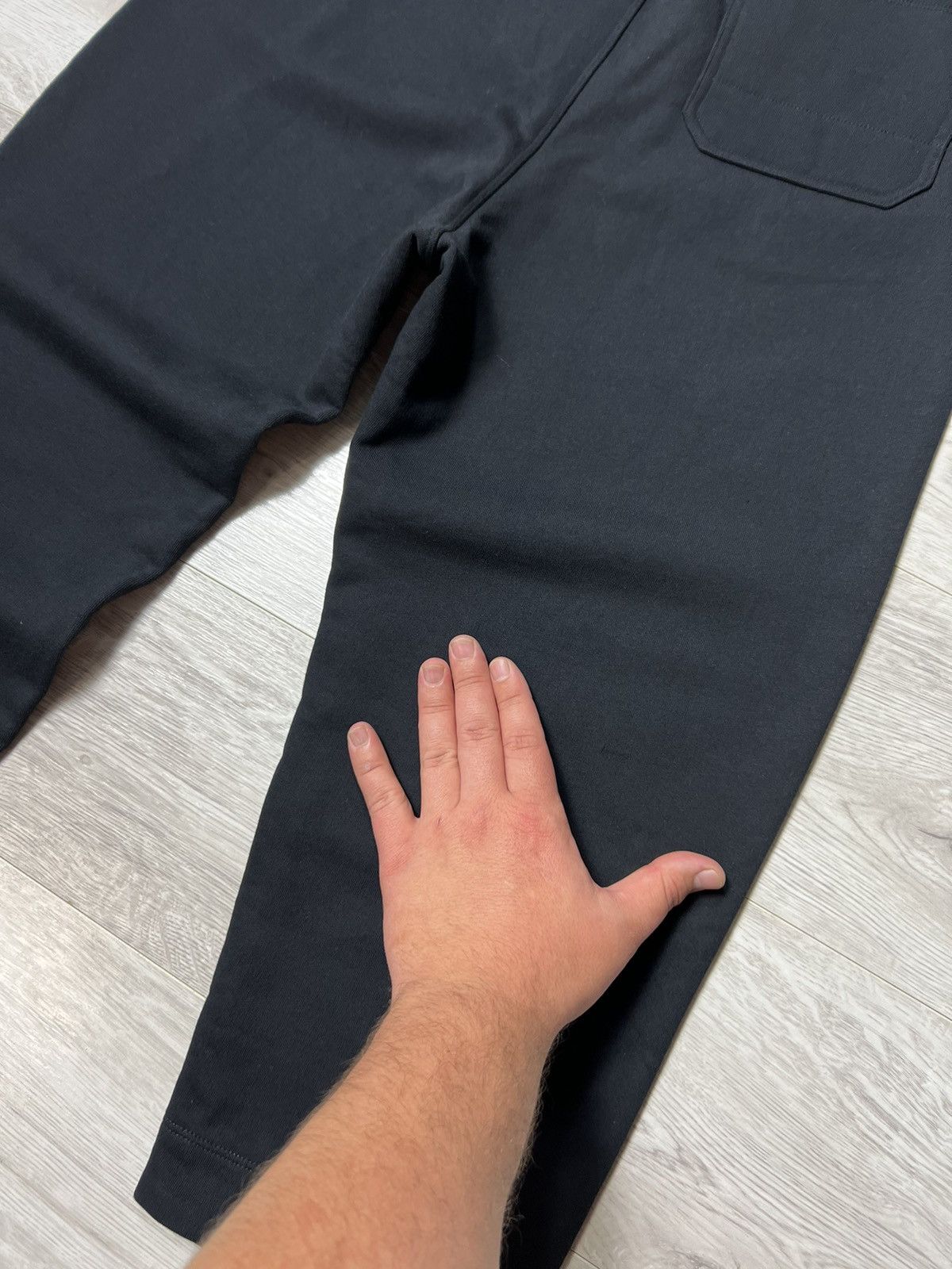Adidas × Y's Yohji Yamamoto Adidas Y-3 Classic Terry Cropped Sweat Pants Size US 30 / EU 46 - 16 Thumbnail