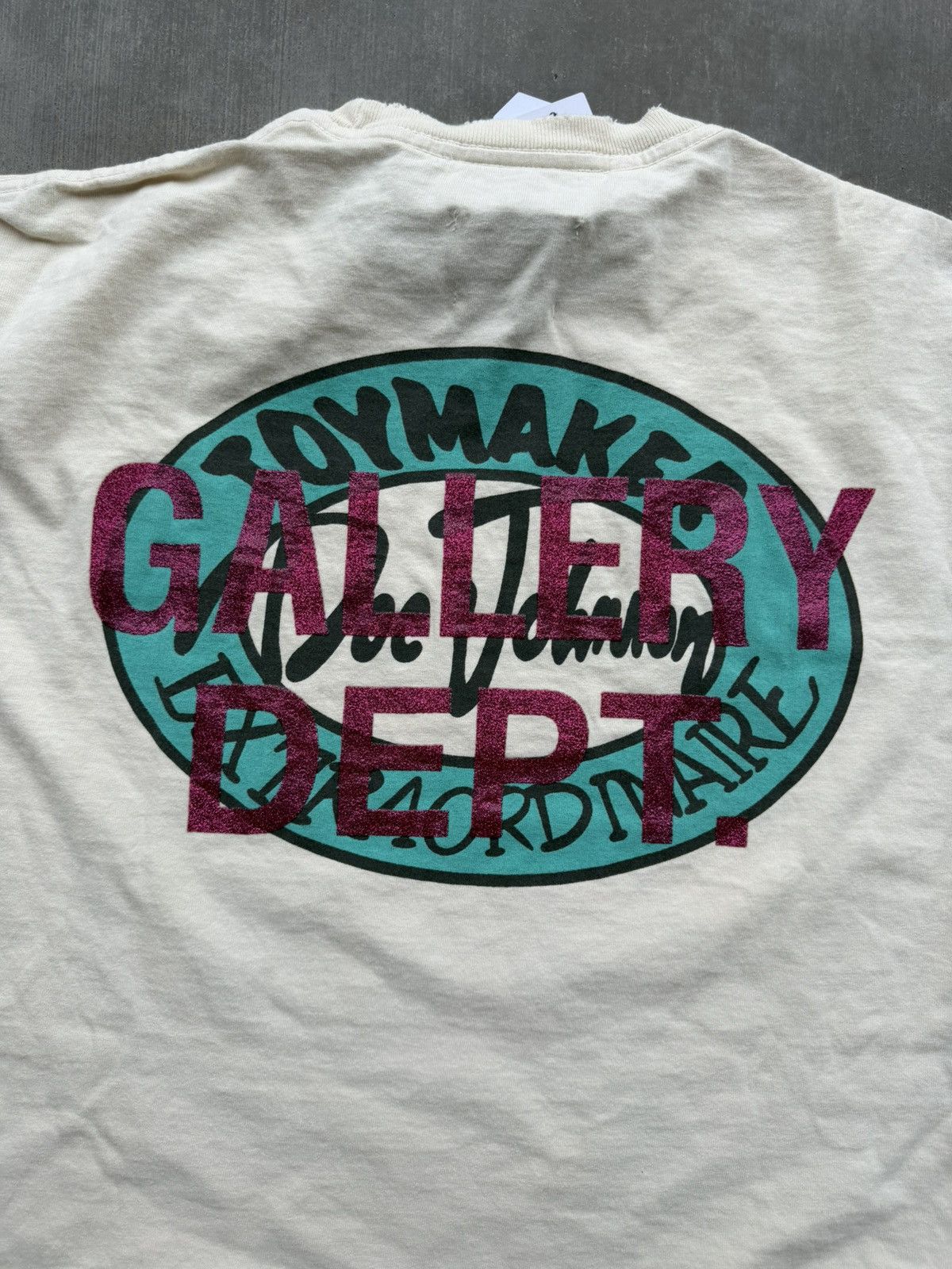 Gallery Dept. Gallery Dept. Dead Batteries T-Shirt – Cream – NWT Large Size US L / EU 52-54 / 3 - 4 Thumbnail