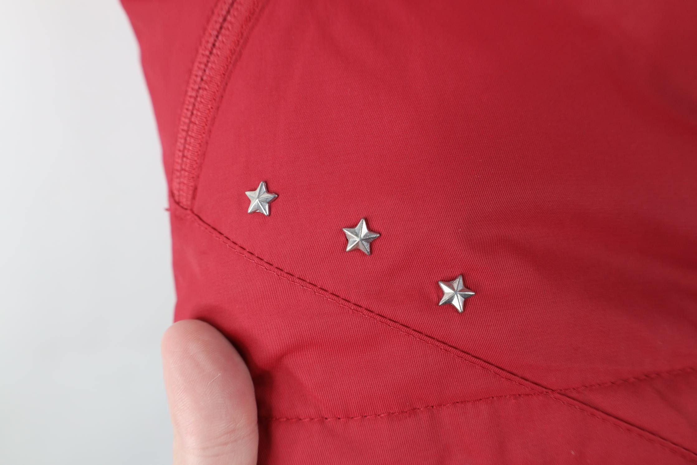 Columbia Vintage Y2K Columbia Star Duck Down Puffer Vest Jacket Red Size S / US 4 / IT 40 - 4 Thumbnail