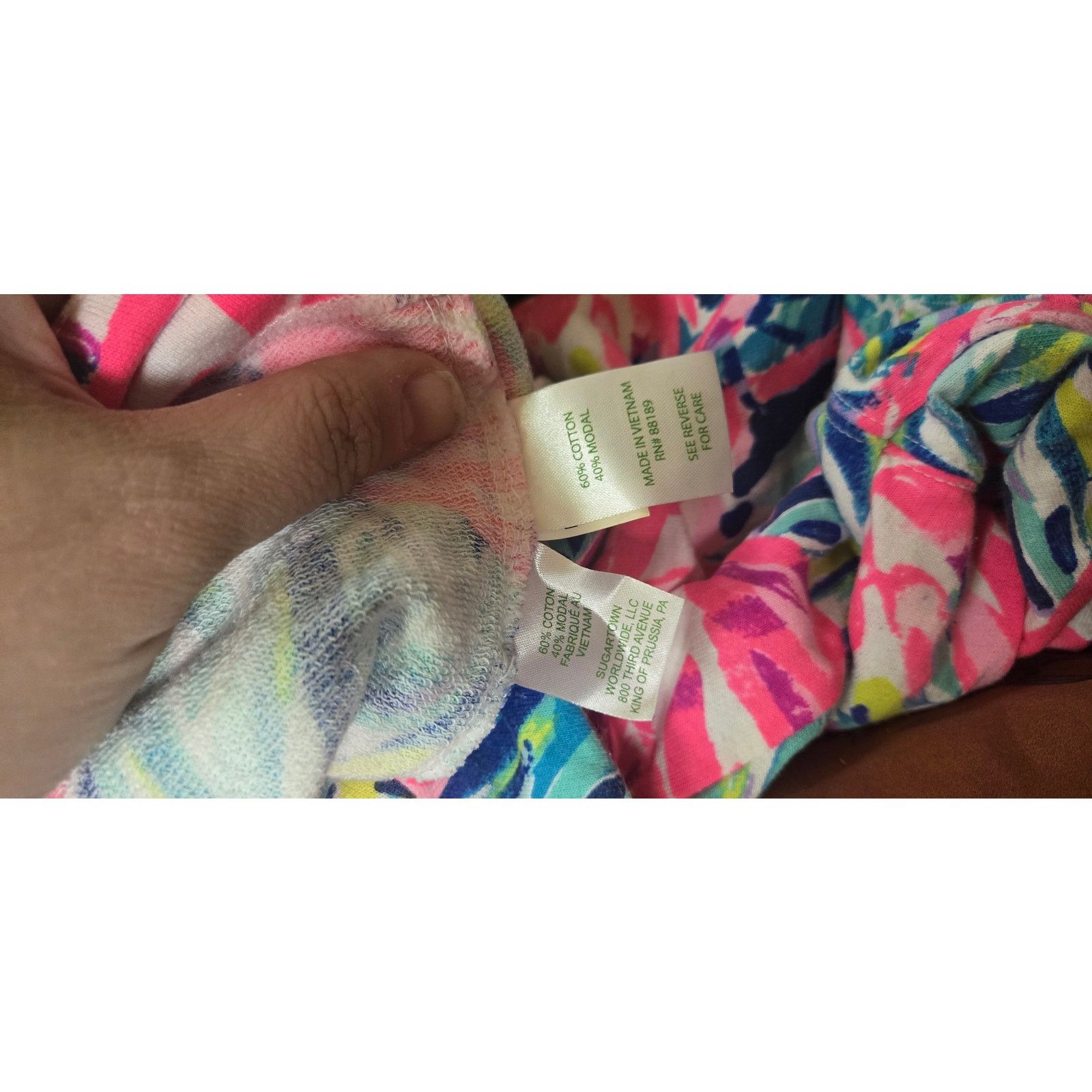 Lilly Pulitzer Lilly Pulitzer Women's Windsor Popover in Flamenco Beach Size XS / US 0-2 / IT 36-38 - 5 Thumbnail