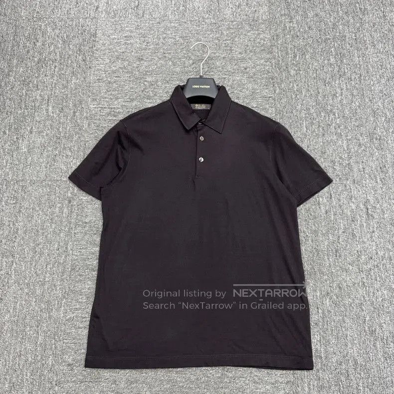 Loro Piana Loro Piana Solid Button Wool Polo Shirt. Size US S / EU 44-46 / 1 - 1 Thumbnail
