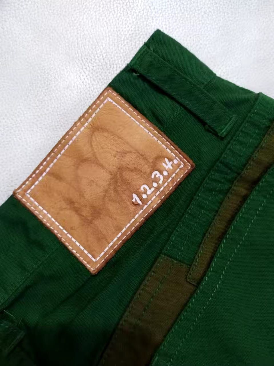 Japanese Brand Les Vis a Bois Nice Design Patchwork Pants Size US 29 - 9 Thumbnail