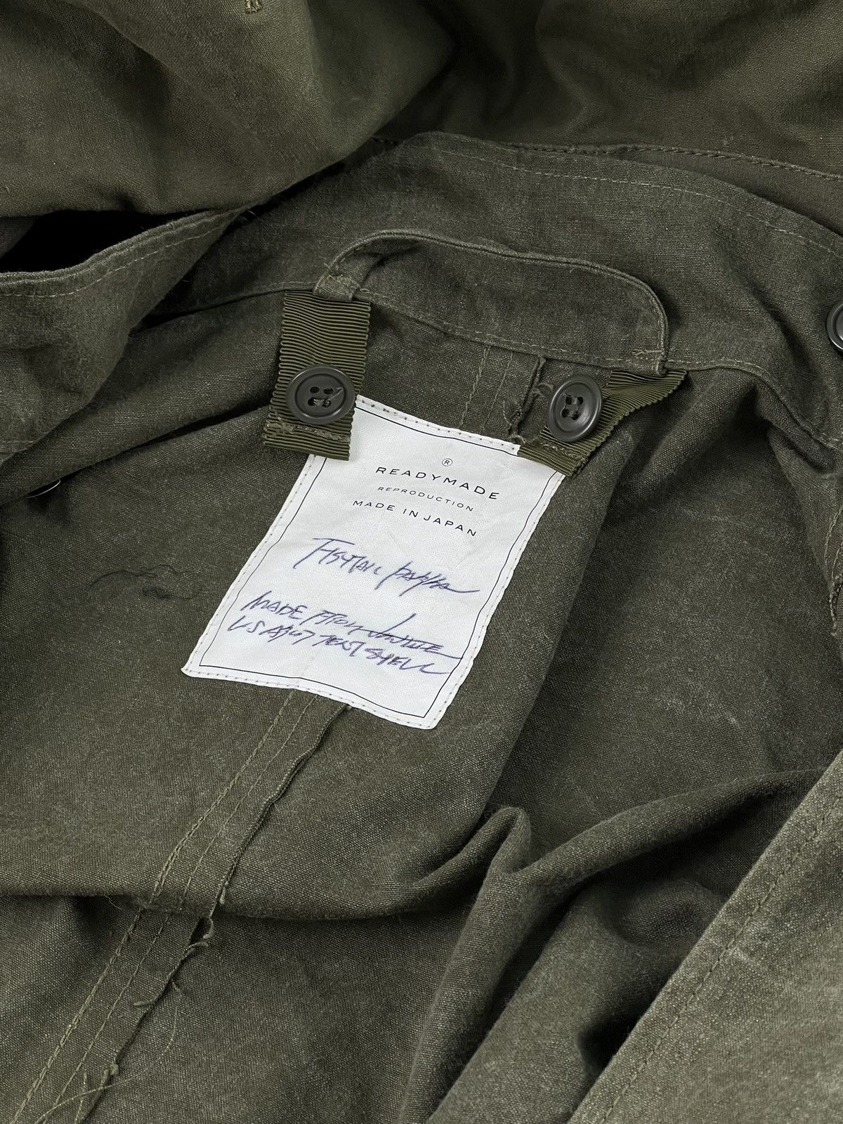 READYMADE Military parka with fur lining Size US L / EU 52-54 / 3 - 14 Thumbnail