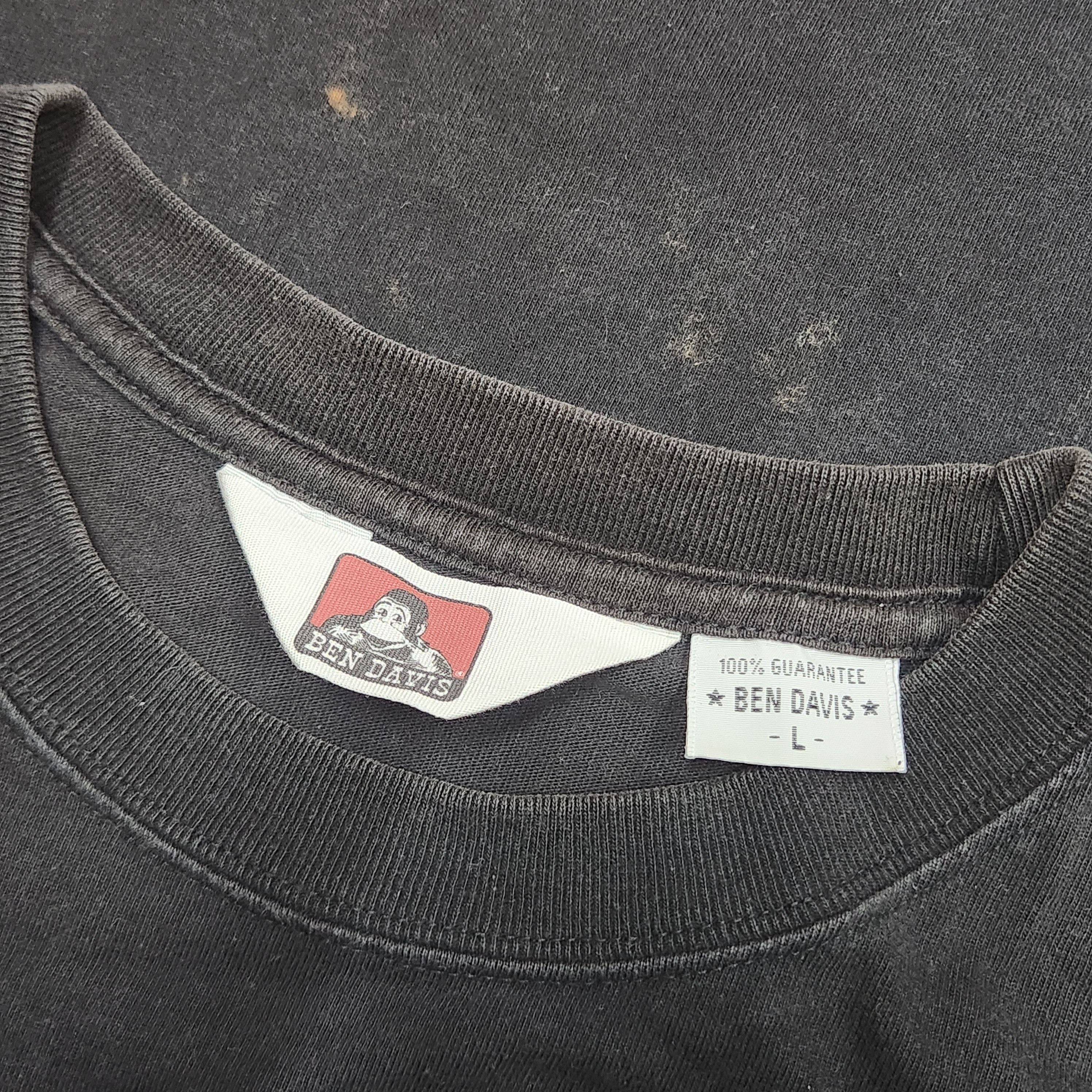 Ben Davis Vintage Y2K Ben Davies Big Logo TShirt Size US L / EU 52-54 / 3 - 14 Thumbnail