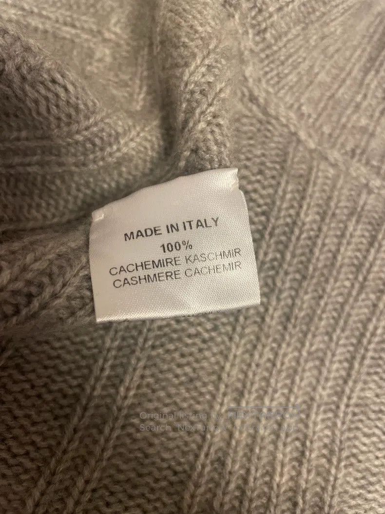Hermes Hermes Knitted cashmere sweater/cardigan with zipper Size US L / EU 52-54 / 3 - 7 Thumbnail