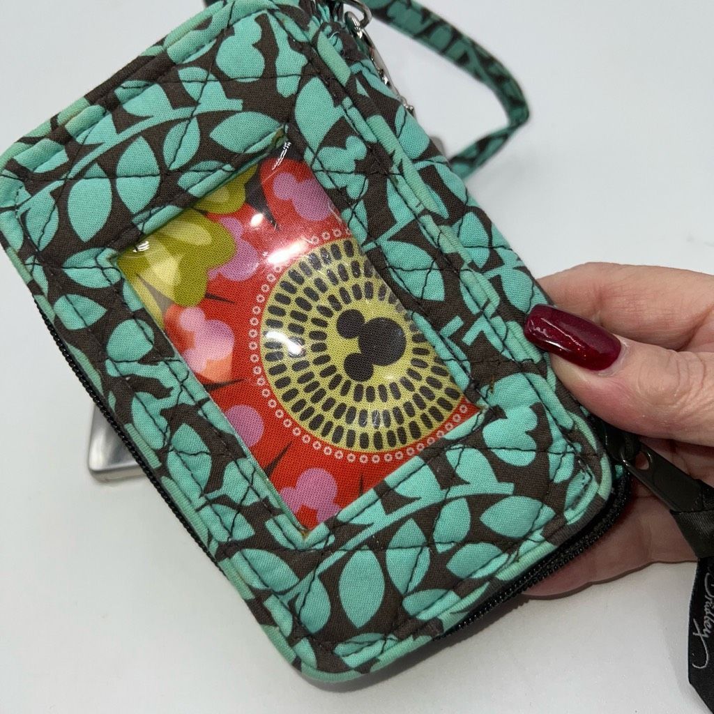 Disney Disney Parks Vera Bradley ID Wallet Wristlet Shower Vines Mi Size ONE SIZE - 7 Thumbnail