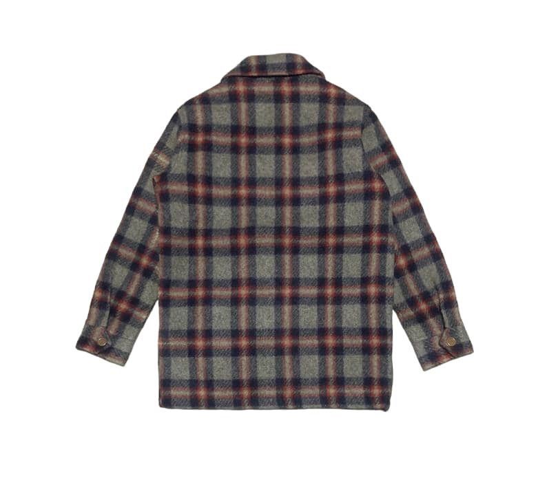 Japanese Brand Vintage Van Jac Plaid Wool Flannel shirt Jacket Size US L / EU 52-54 / 3 - 4 Thumbnail