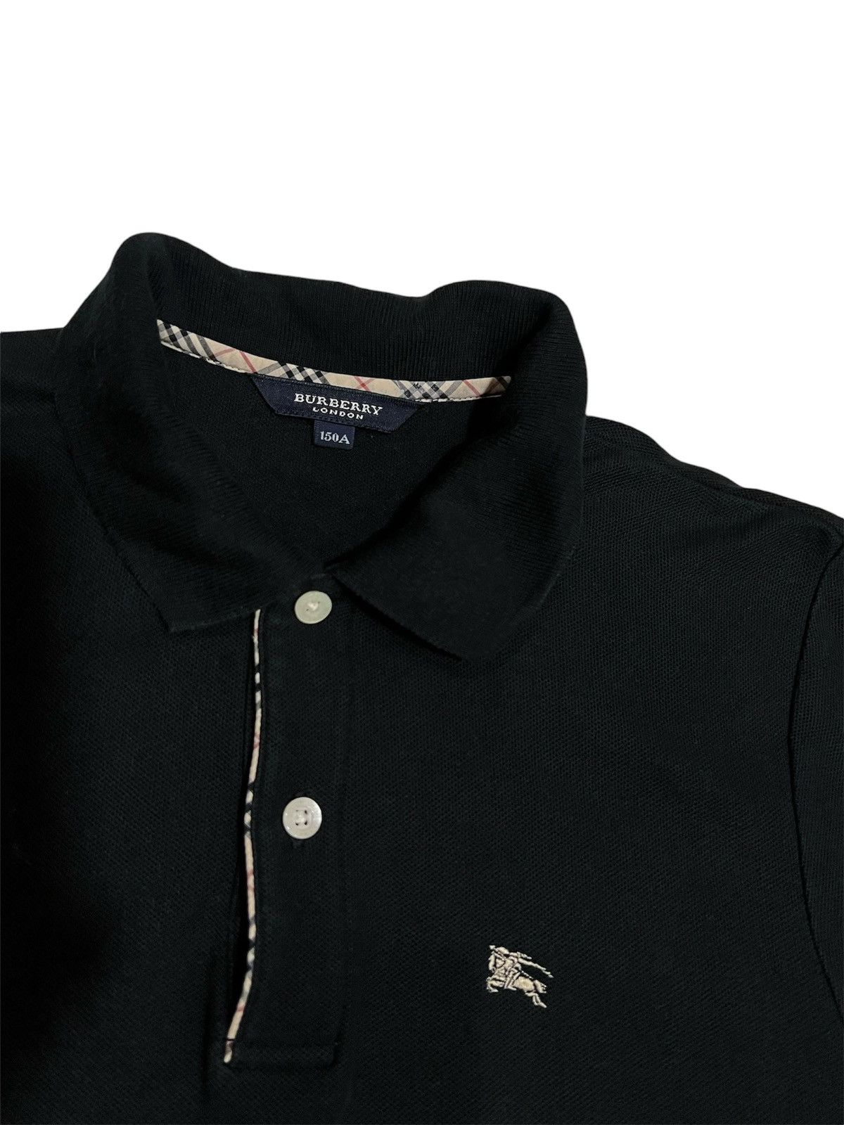 Burberry Vintage Burberry polo 👕 Size S / US 4 / IT 40 - 3 Thumbnail