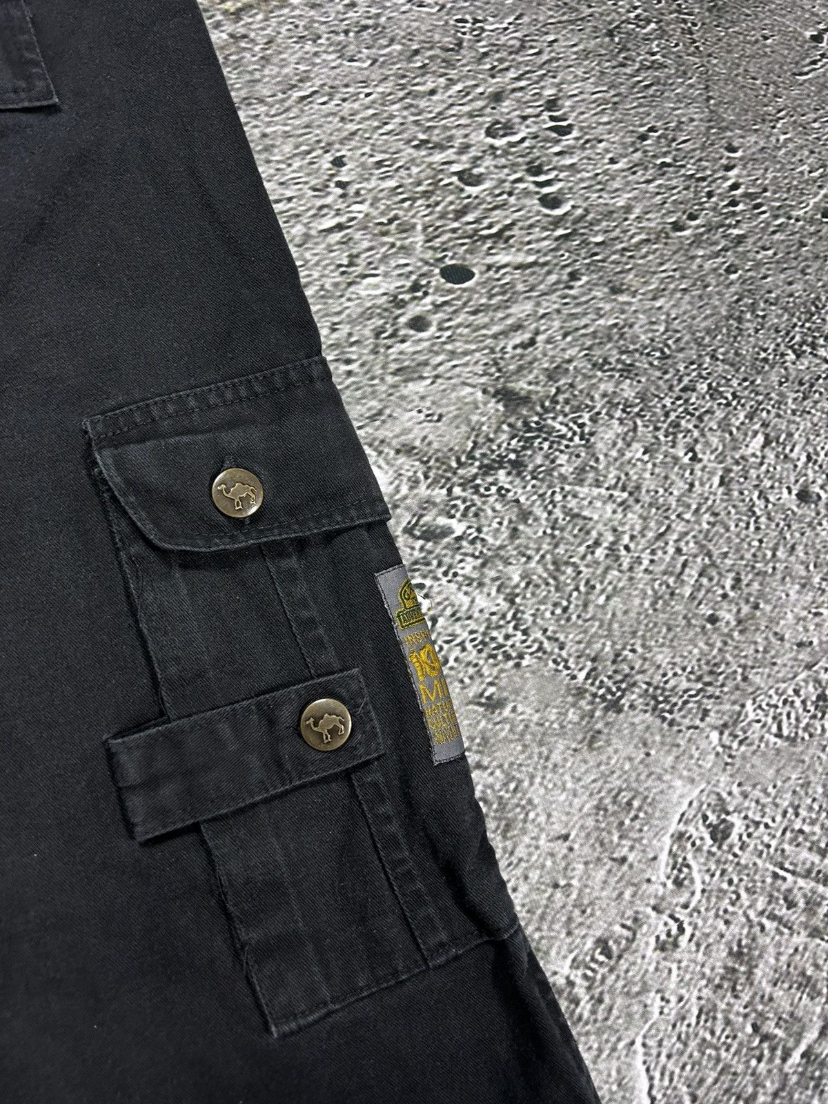 Camel × Vintage × camel active Camel cargo pants black vintage workwear Active Size US 36 / EU 52 - 3 Thumbnail