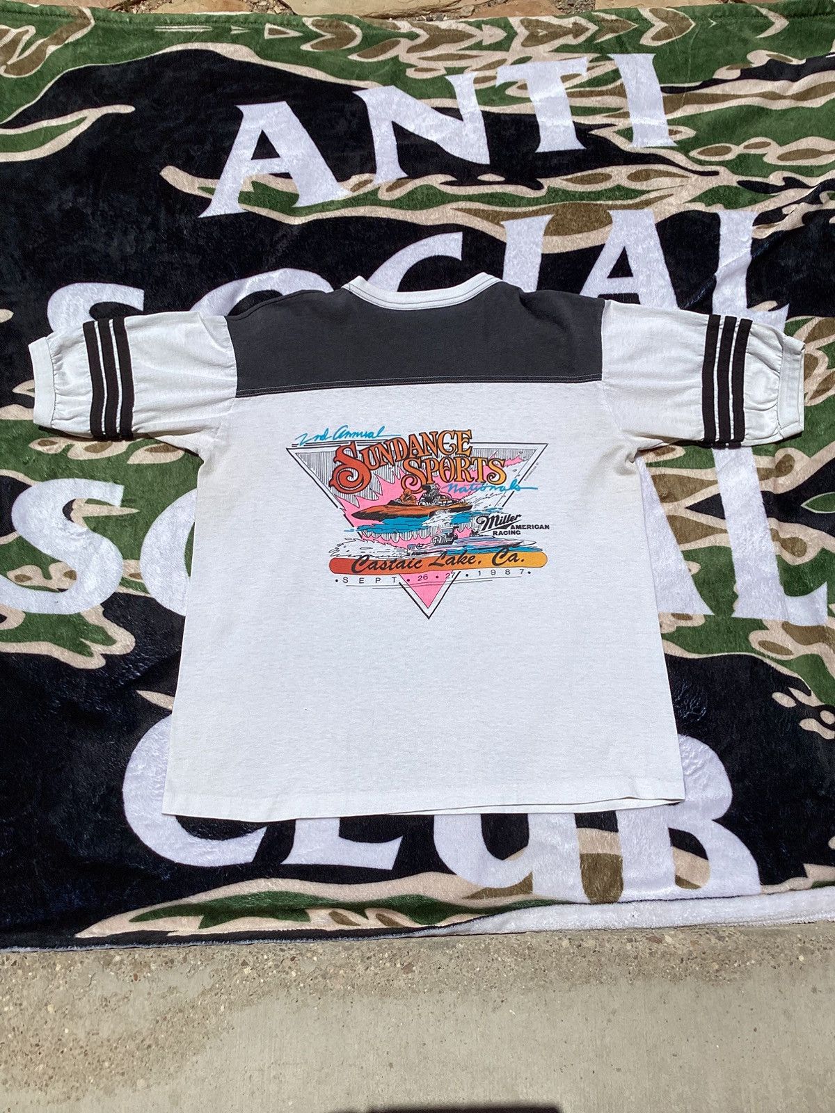 Vintage Vtg ‘87 Sundance sports nationals Miller American racing tee Size US M / EU 48-50 / 2 - 1 Thumbnail