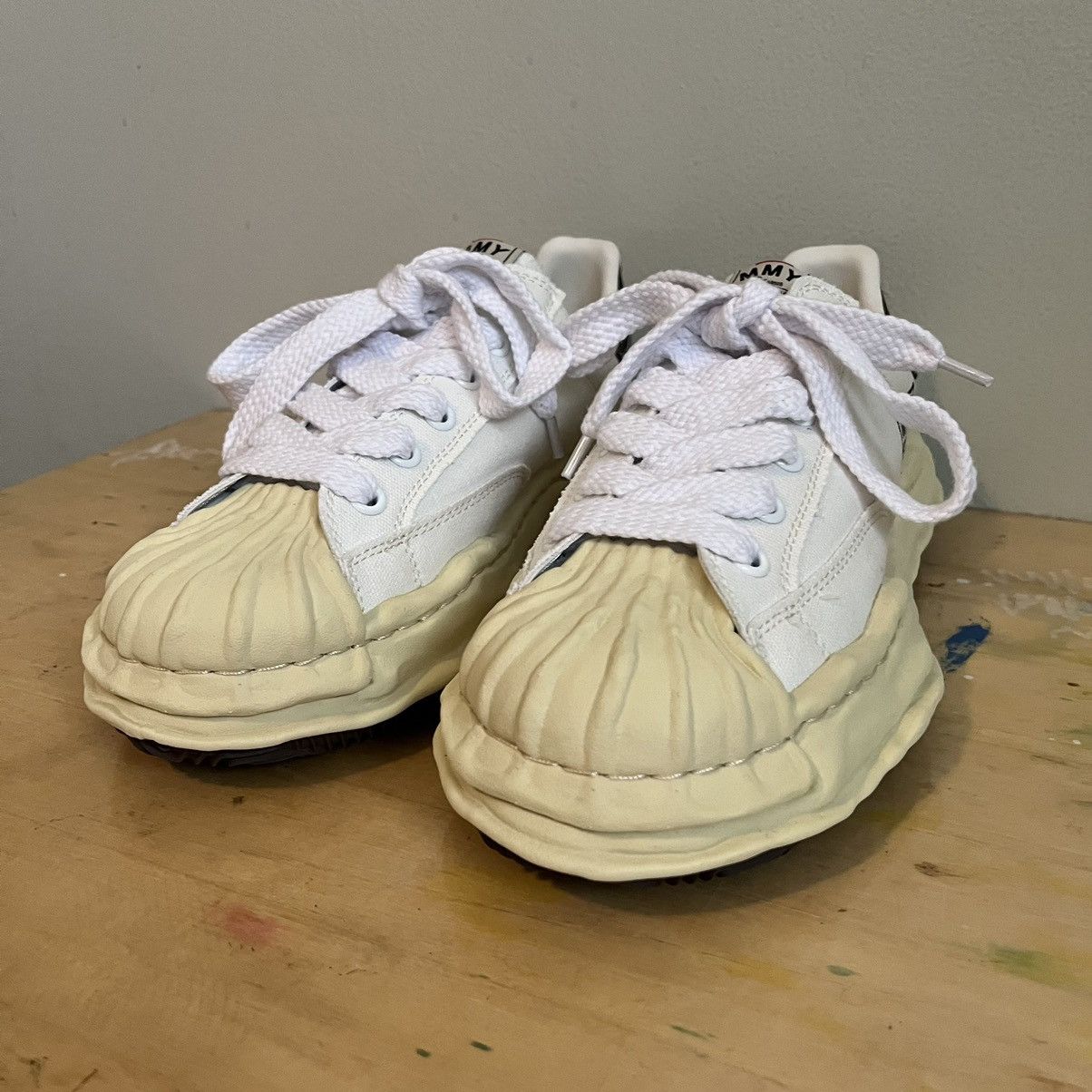 Maison MIHARA YASUHIRO Blakey Low Overdyed OG Sole Shoe Size US 11 / EU 44 - 5 Thumbnail