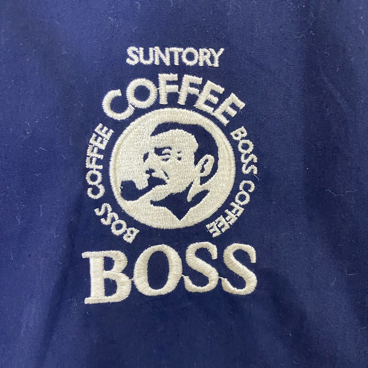 Vintage Suntory Boss Coffee Original Design Hoodie Jacket Size US M / EU 48-50 / 2 - 6 Thumbnail