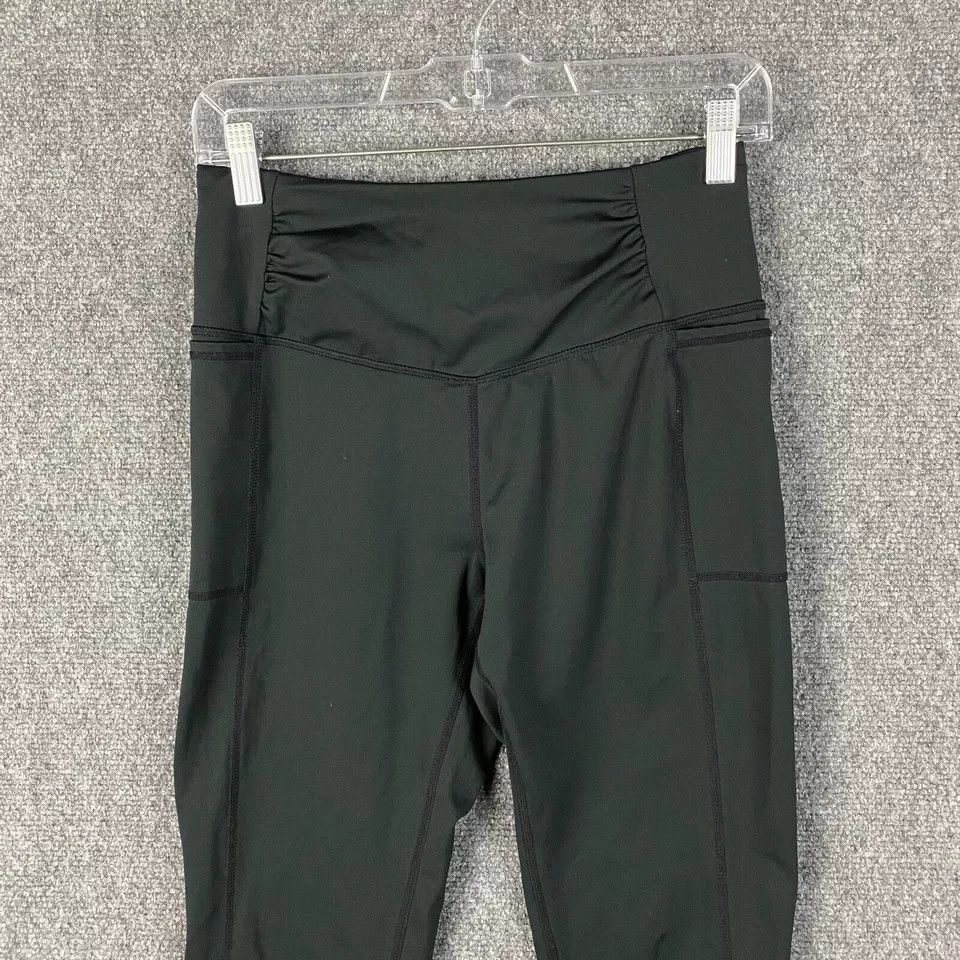 Other FP Movement Leggings Women's Small Capris Black Polyester Size 26" / US 2 / IT 38 - 2 Thumbnail