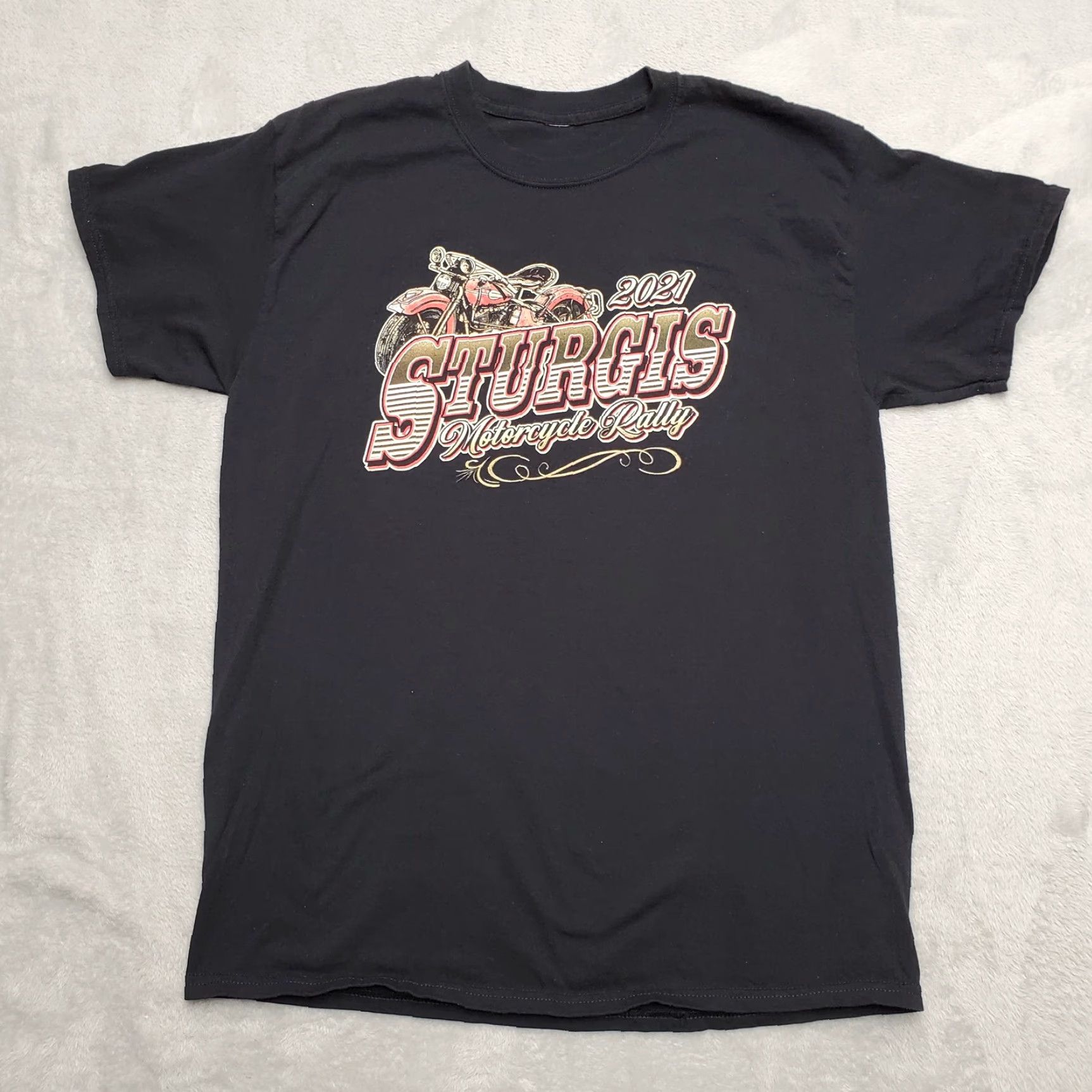 Vintage Sturgis Motorcycle Rally Shirt Mens Small Black Biker Crewneck Casual 2021 TEE Size US S / EU 44-46 / 1 - 2 Thumbnail
