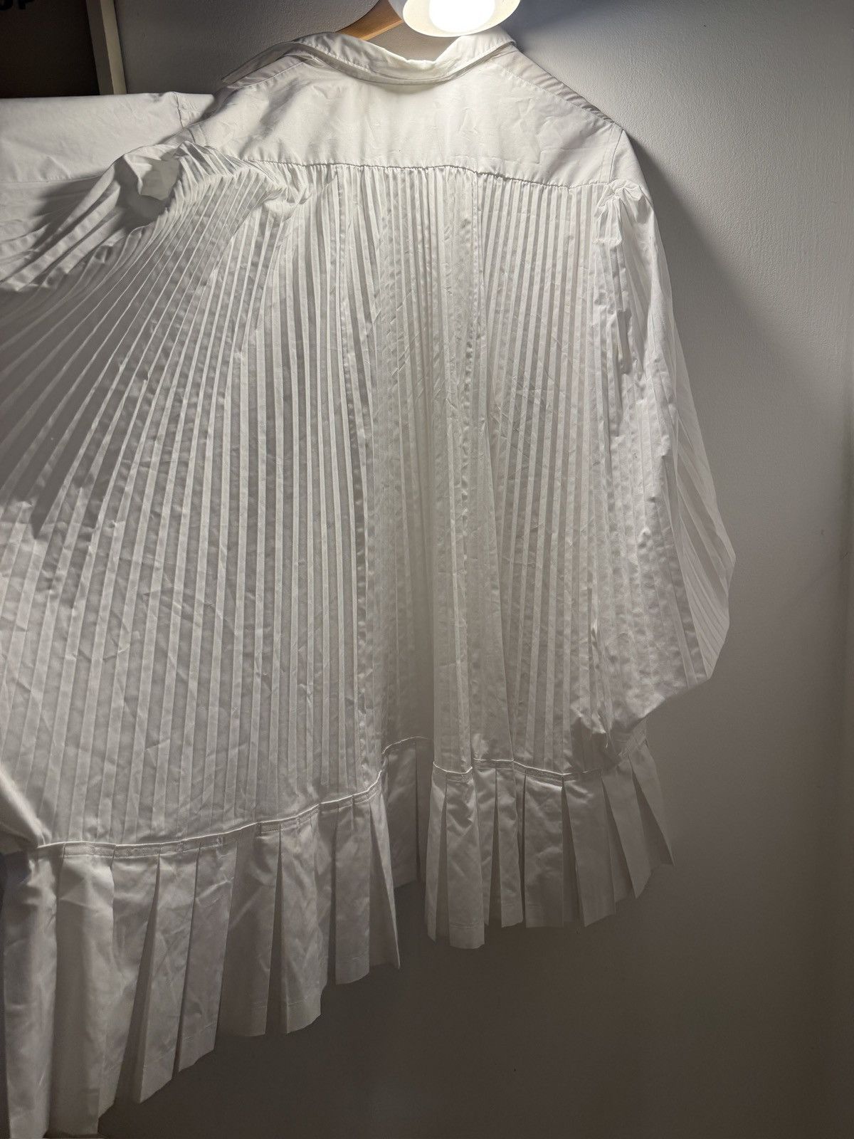 Junya Watanabe Junya Watanabe white pleated minidress Size XS / US 0-2 / IT 36-38 - 9 Thumbnail