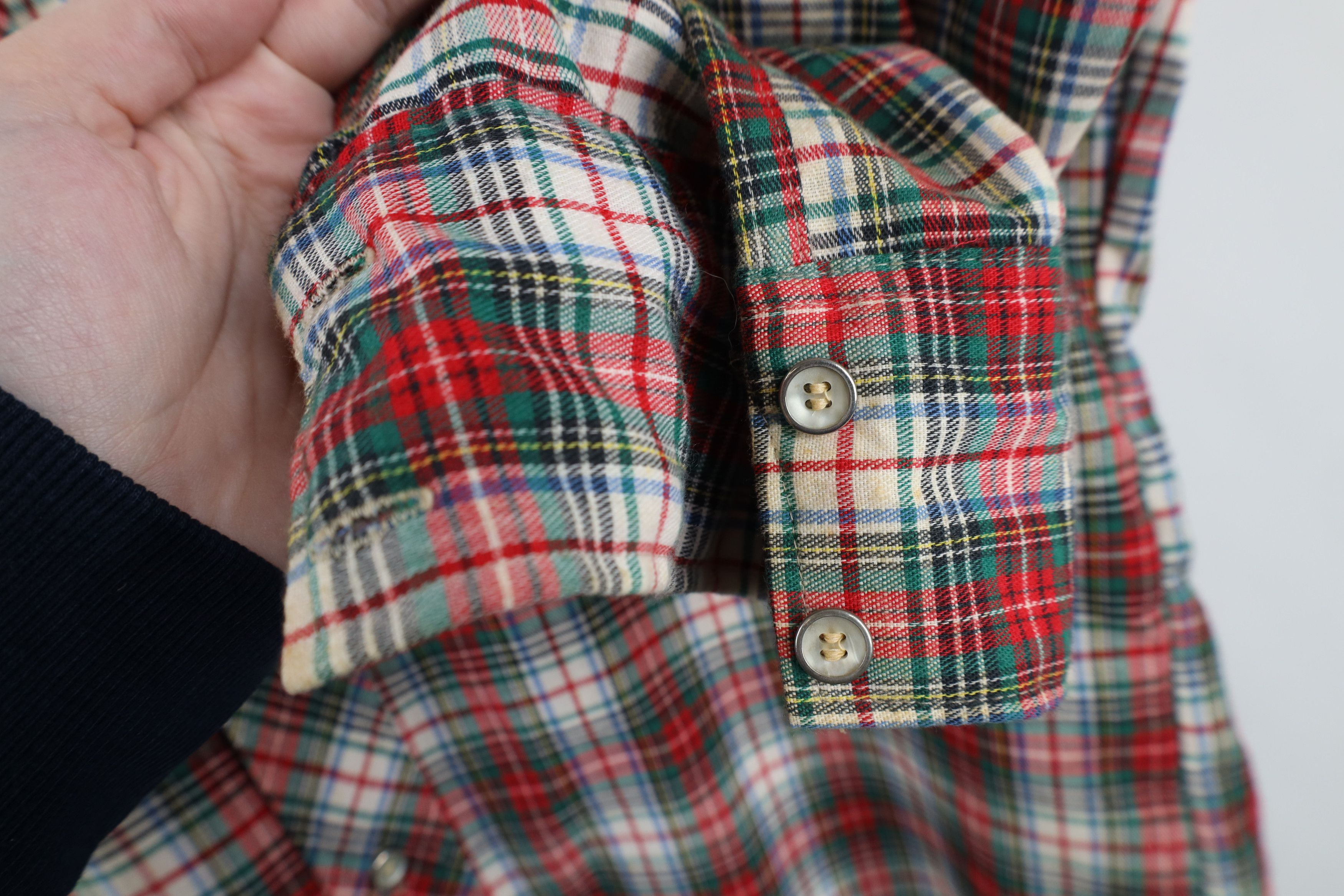 Vintage Vintage 70s Streetwear Cowboy Collared Button Shirt USA Size US XL / EU 56 / 4 - 4 Thumbnail
