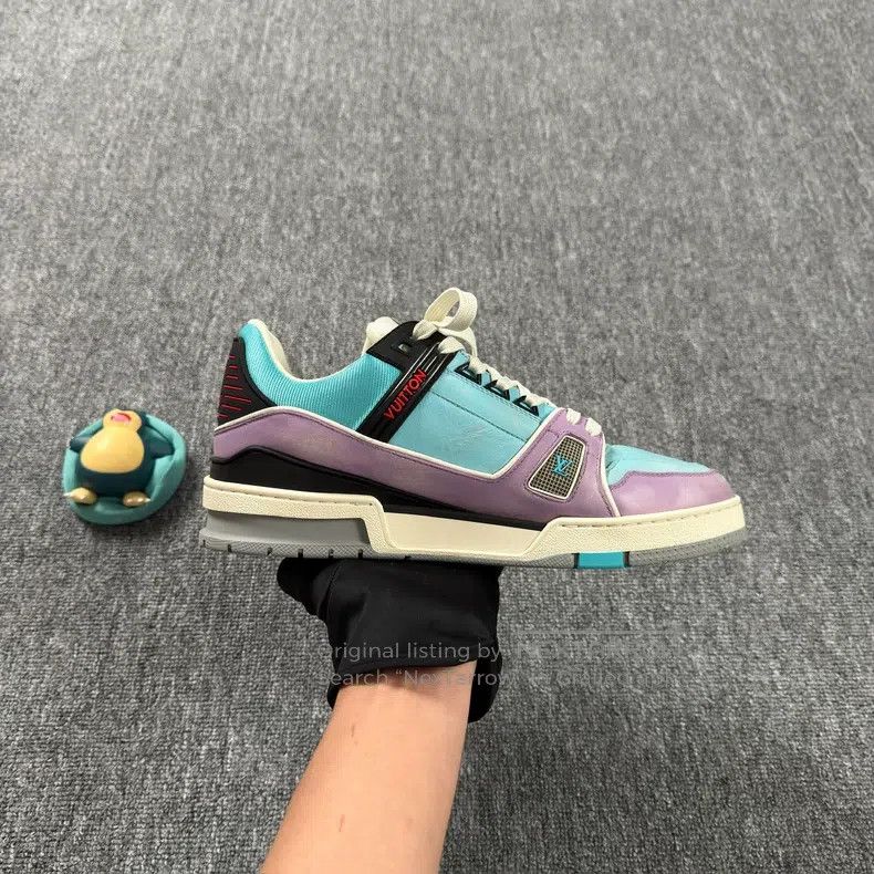 Louis Vuitton Louis Vuitton Trainer Macaron-Colored Casual Shoes Size US 7 / EU 40 - 7 Thumbnail