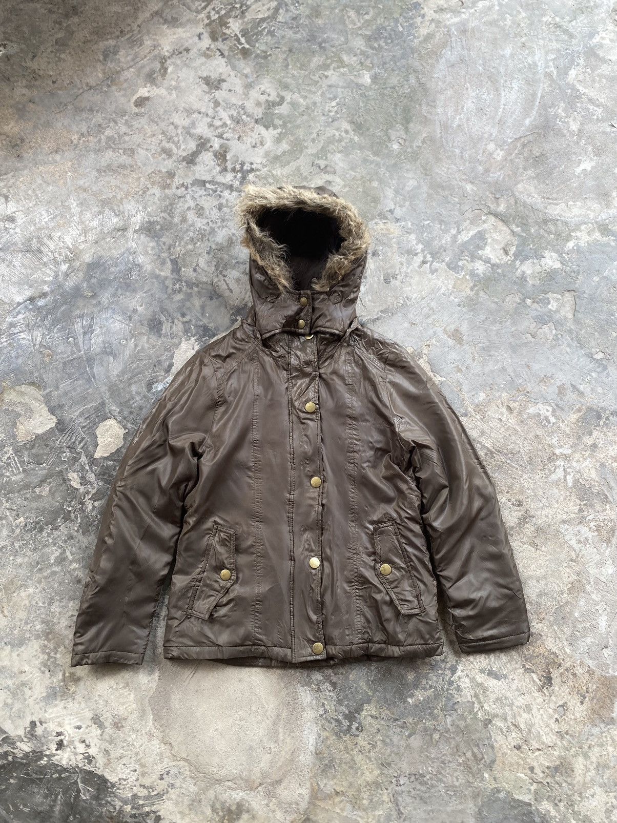 If Six Was Nine × Japanese Brand × Le Grande Bleu (L.G.B.) Vintage Japanese Rerek Fur Hoodie Jacket ifsixwasnine style Size S / US 4 / IT 40 - 1 Thumbnail