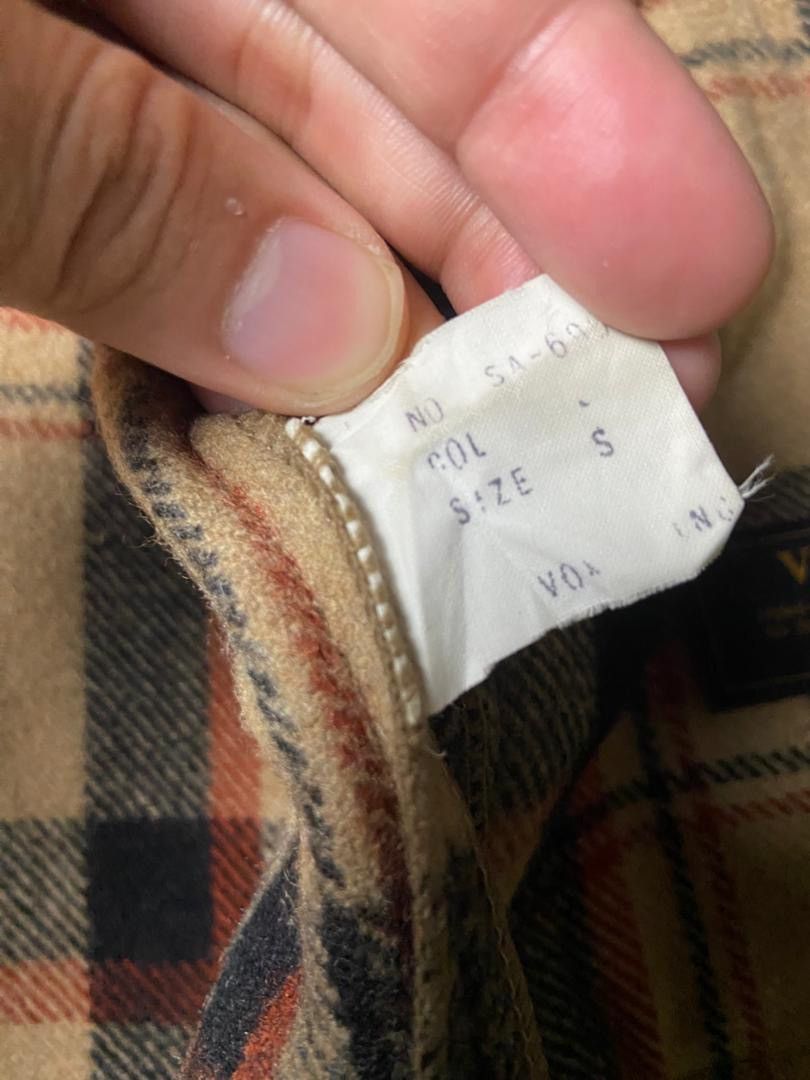 Japanese Brand Vox Inc. Wool Plaid Checkered Button Up Shirts (173) Size US S / EU 44-46 / 1 - 8 Thumbnail
