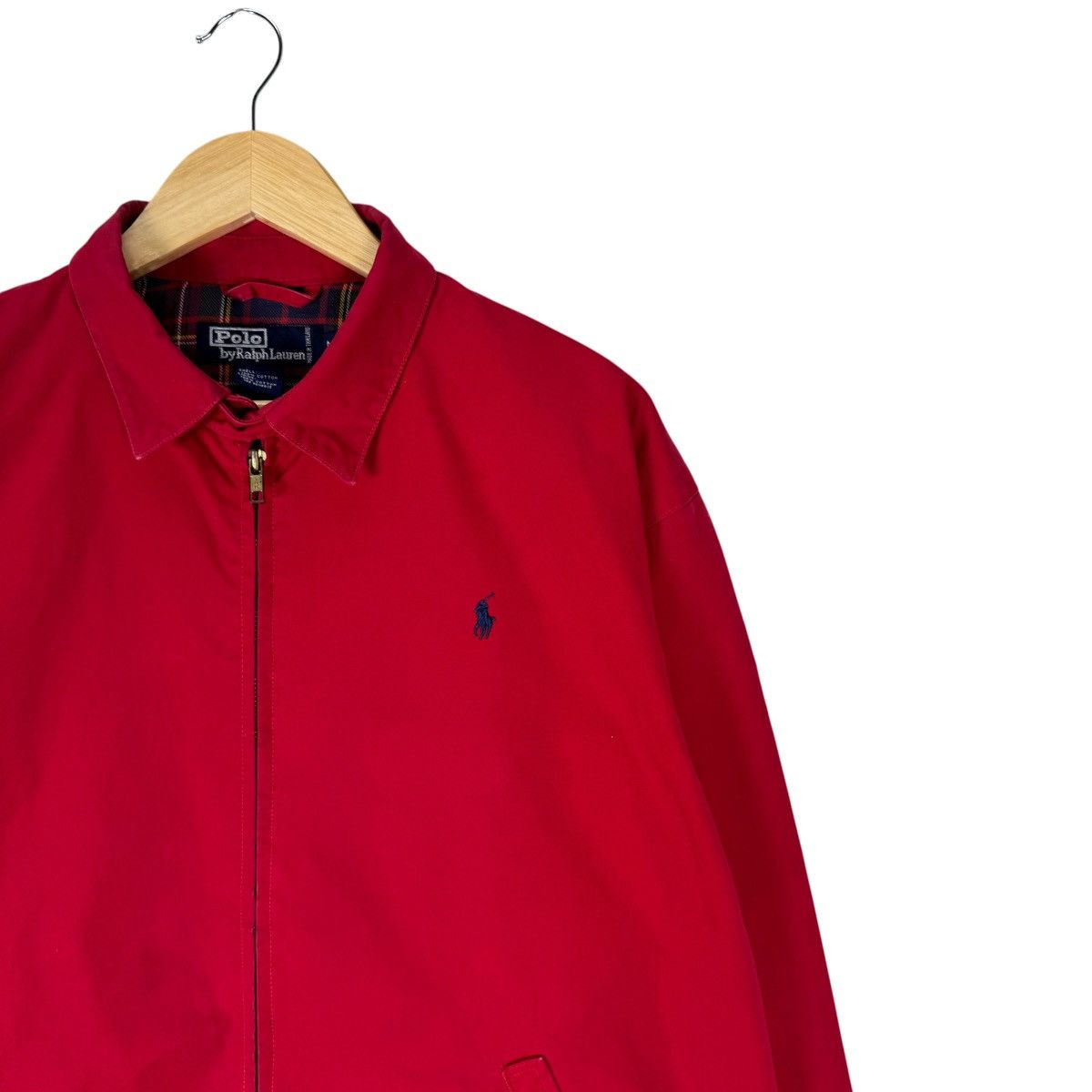 Polo Ralph Lauren 🌟POLO RL HERRINGTON PLAIDS ZIPPER JACKET Size US M / EU 48-50 / 2 - 5 Thumbnail