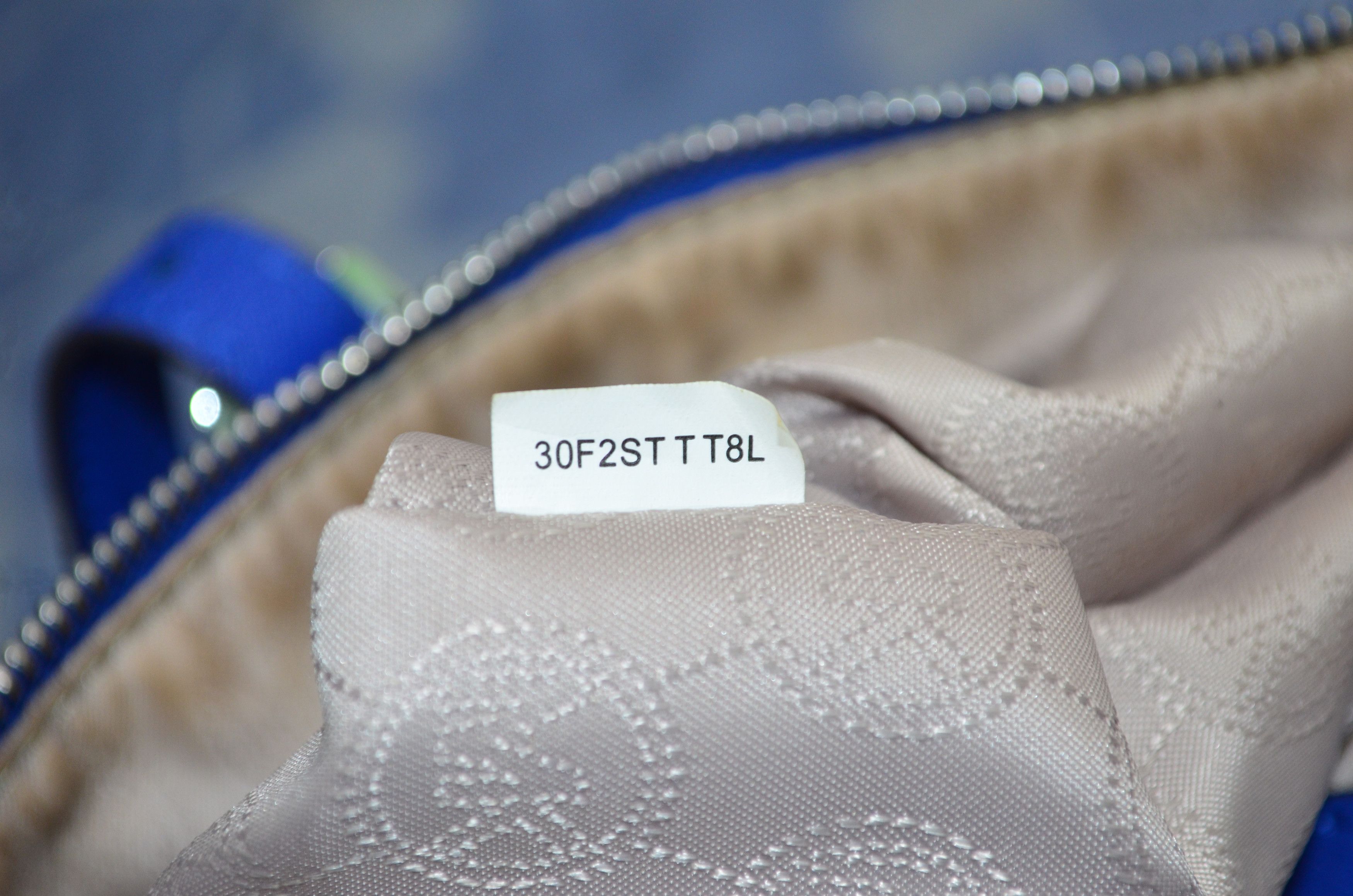 Michael Kors Blue Leather Tote Bag