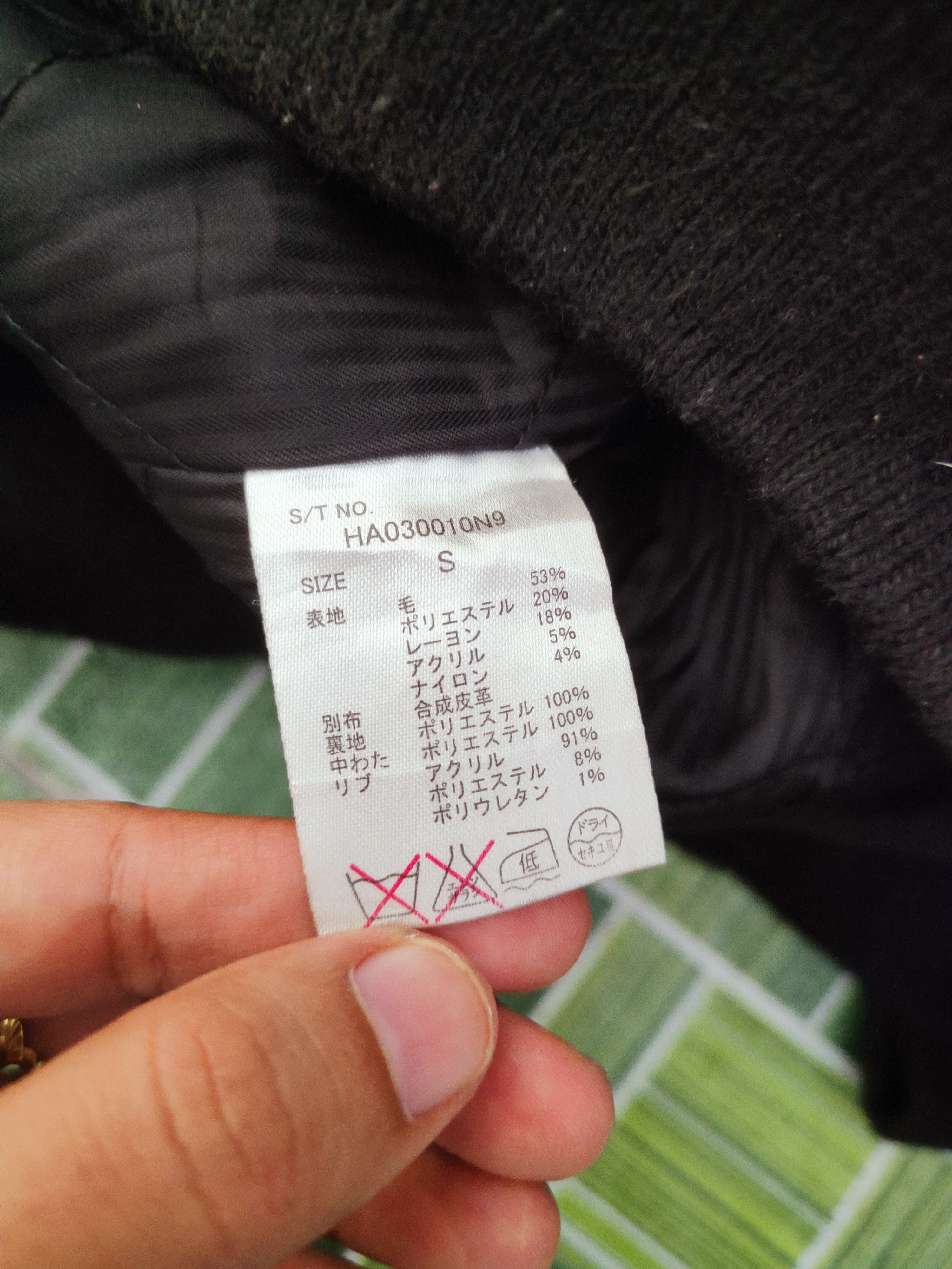 HARE × Japanese Brand Hare Navy Black Leather Jackets #W666 Size US S / EU 44-46 / 1 - 10 Thumbnail