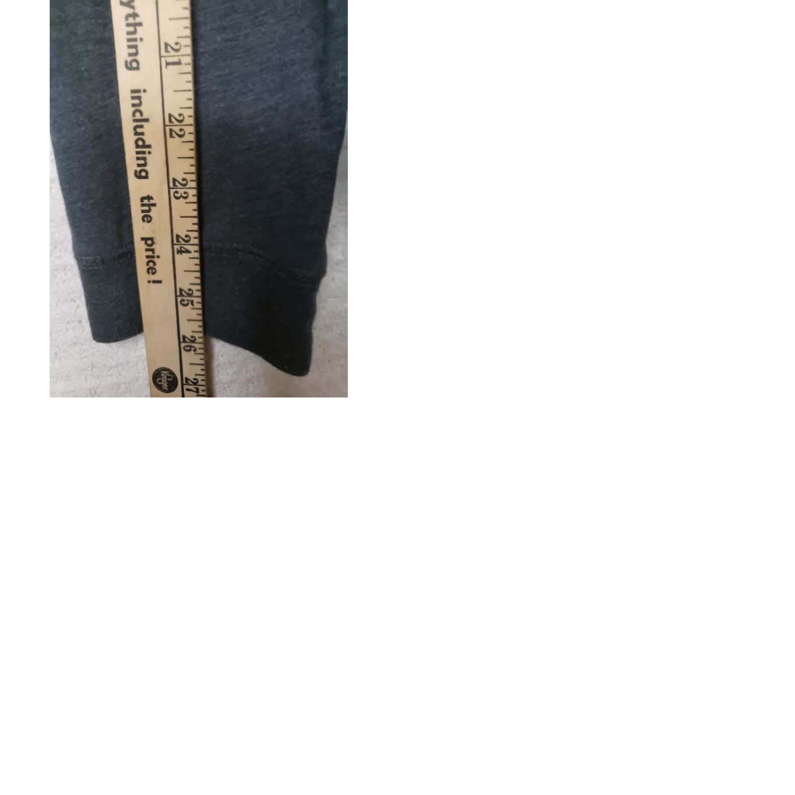Vintage St. John's Bay Shirt Mens L Gray Long Sleeve Henley T Shirt Size US L / EU 52-54 / 3 - 9 Thumbnail