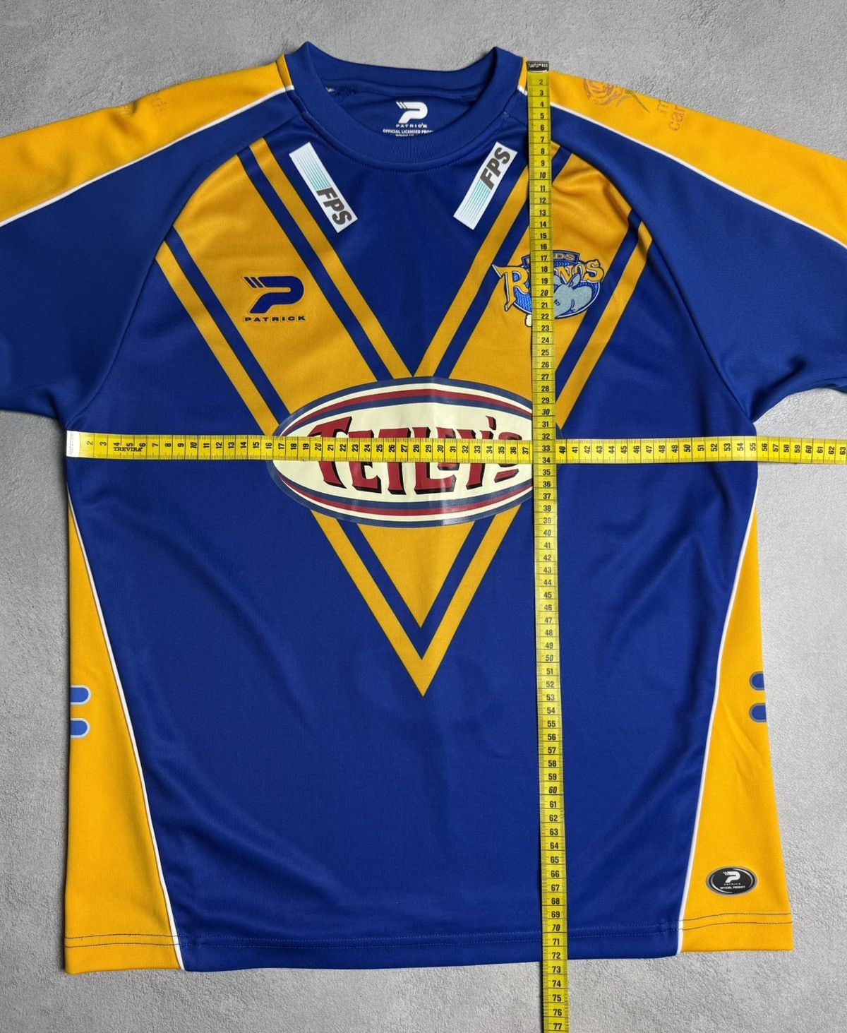Vintage Leeds Rhinos 2006 Home Rugby Shirt Jersey Patrick Size US L / EU 52-54 / 3 - 19 Thumbnail