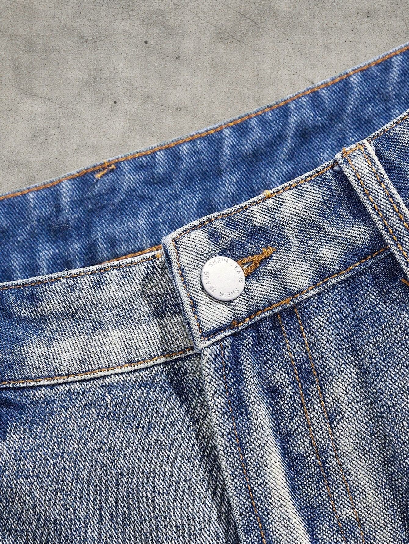 Vintage Washed denim shorts Size US 32 / EU 48 - 4 Thumbnail