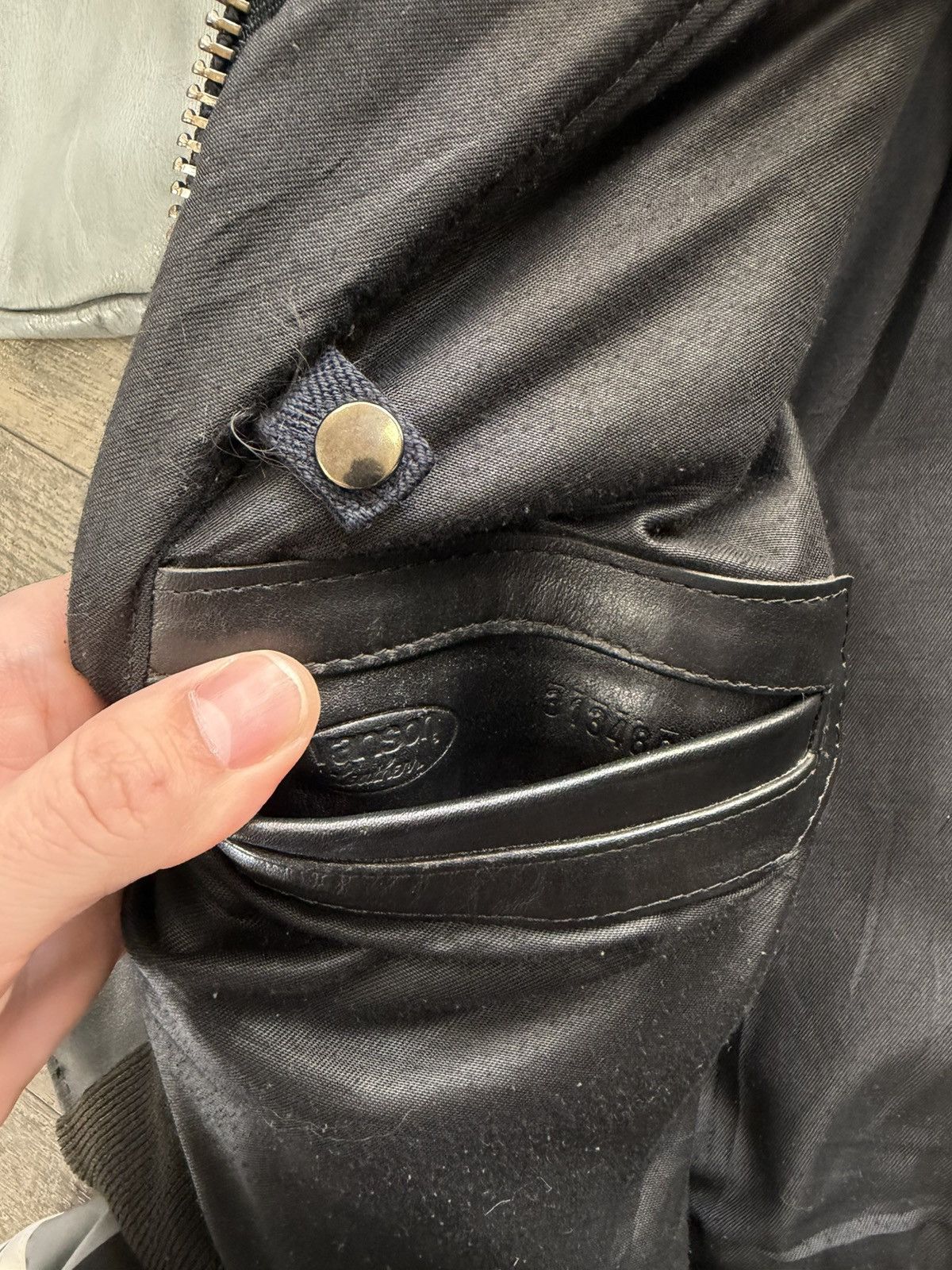 Vanson Leathers Vanson Black/Grey Leather Jacket - A$AP Rocky Size US M / EU 48-50 / 2 - 4 Thumbnail