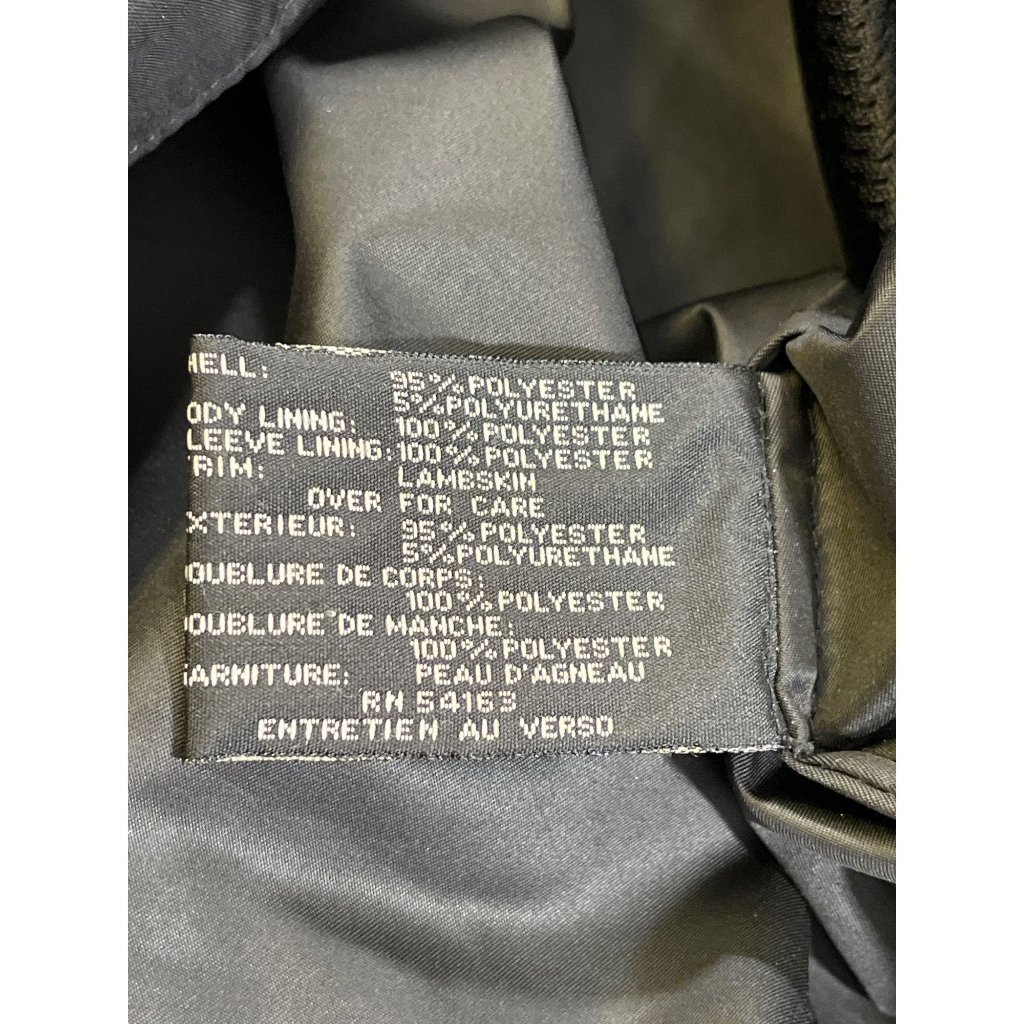 Cole Haan Cole Haan Mens Black Isolated Zip Up Coat Size L SKU 6679 Size US L / EU 52-54 / 3 - 6 Thumbnail