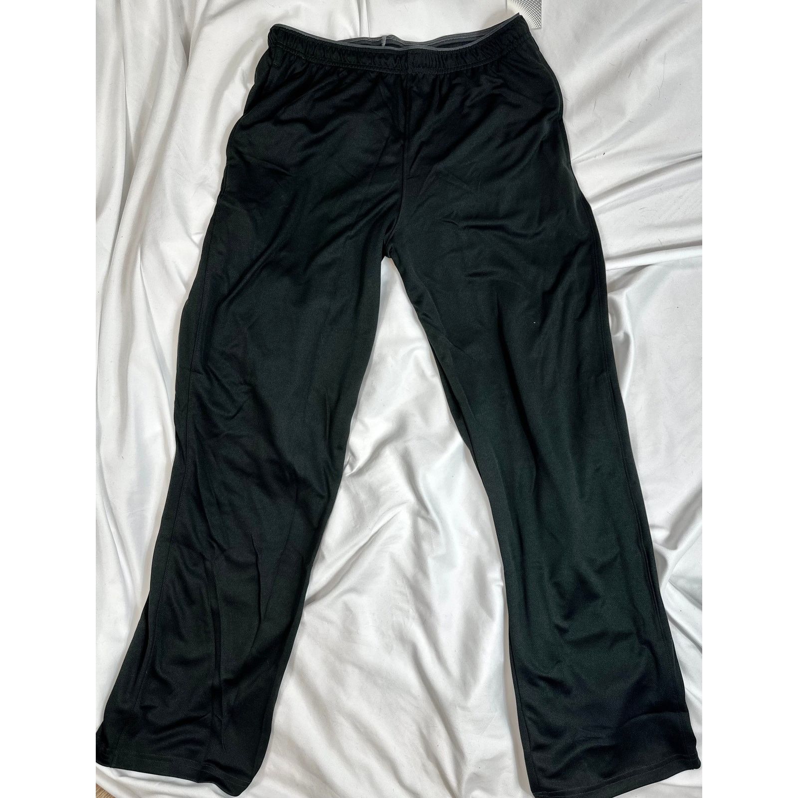Hanes Hanes Sport Active Gear Joggers Mens Black L Size US 33 - 13 Thumbnail