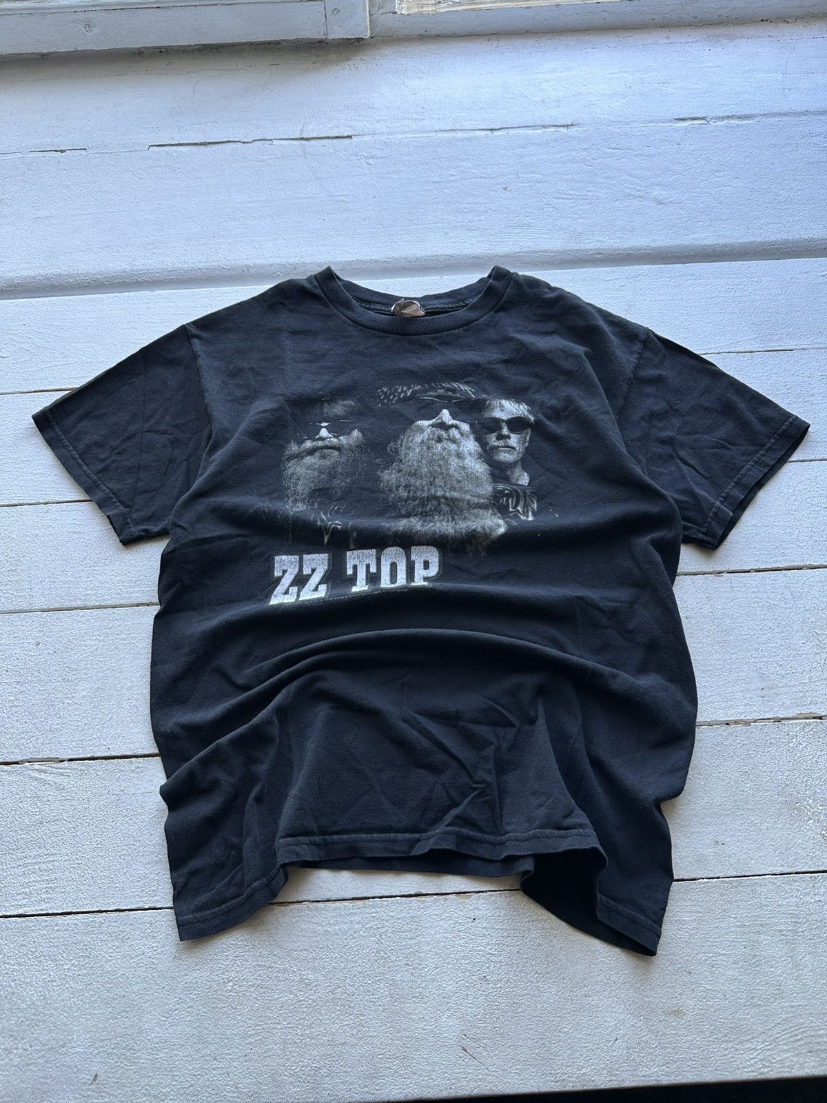 Band Tees 🚨 ZZ TOP 2013 Tee band big logo tour band rock blues rock Size US M / EU 48-50 / 2 - 1 Thumbnail