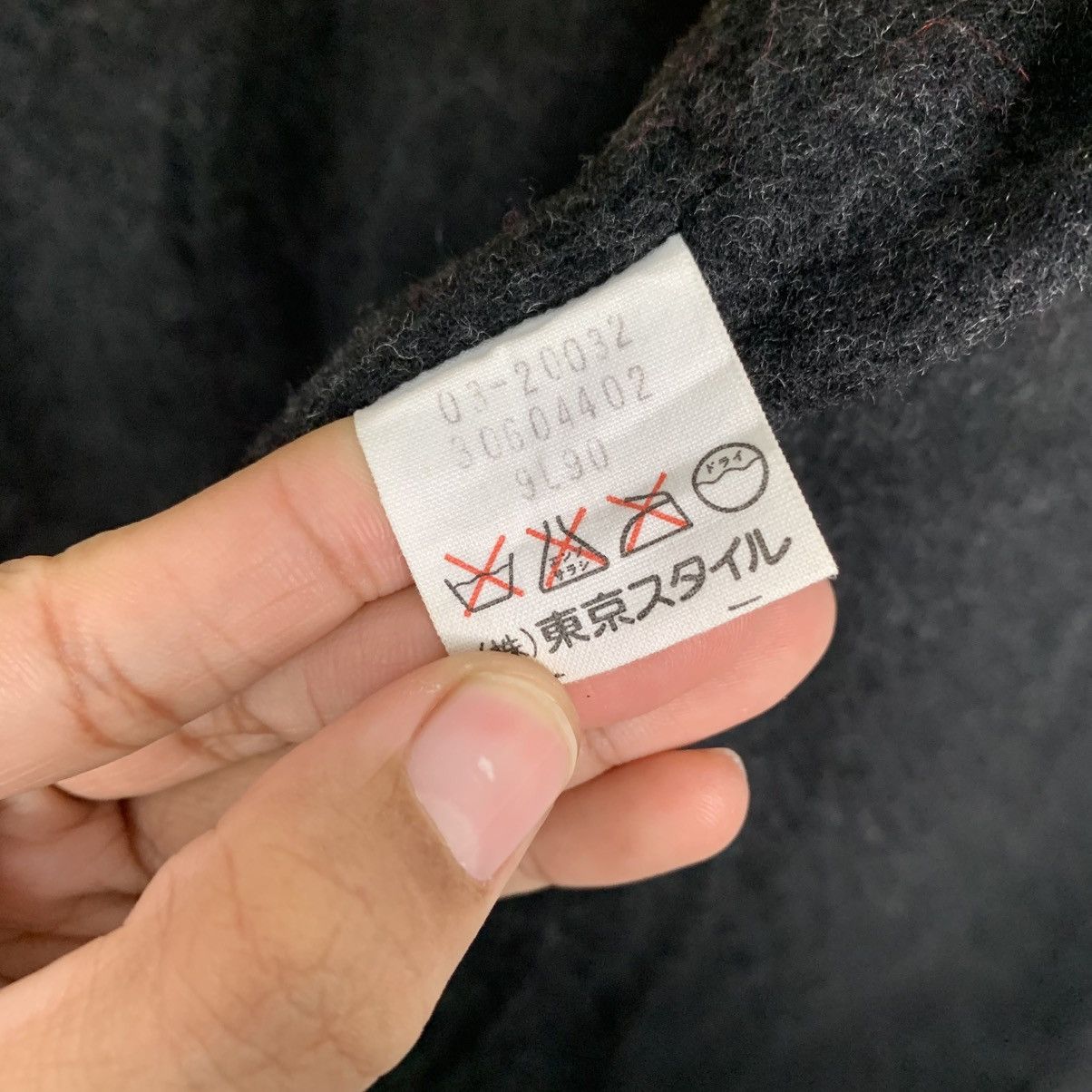 Japanese Brand Japanese Brand Black Duck Double Breasted Overcoat Size L / US 10 / IT 46 - 18 Thumbnail
