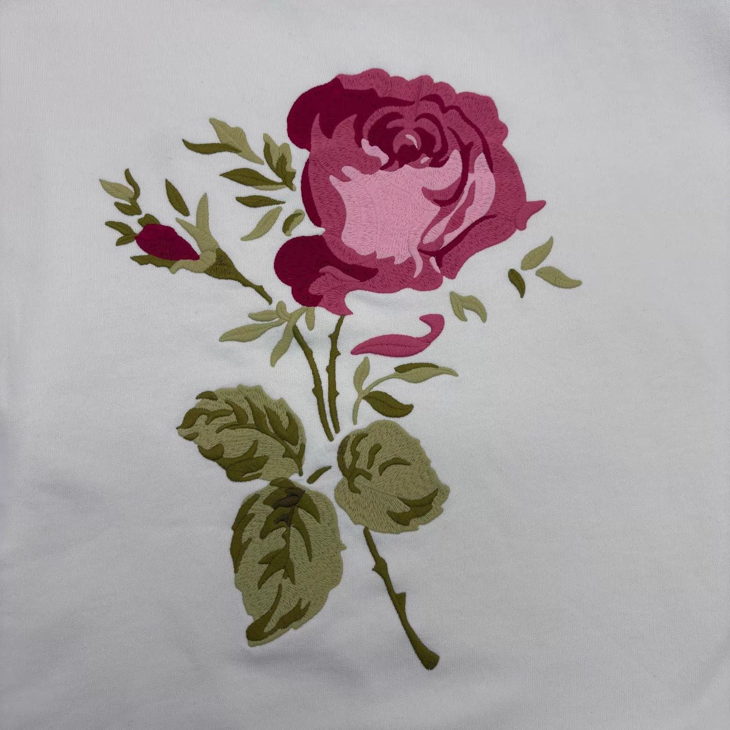 Dior Dior white rose embroidered logo sweat M new w/ tags Size M / US 6-8 / IT 42-44 - 5 Thumbnail
