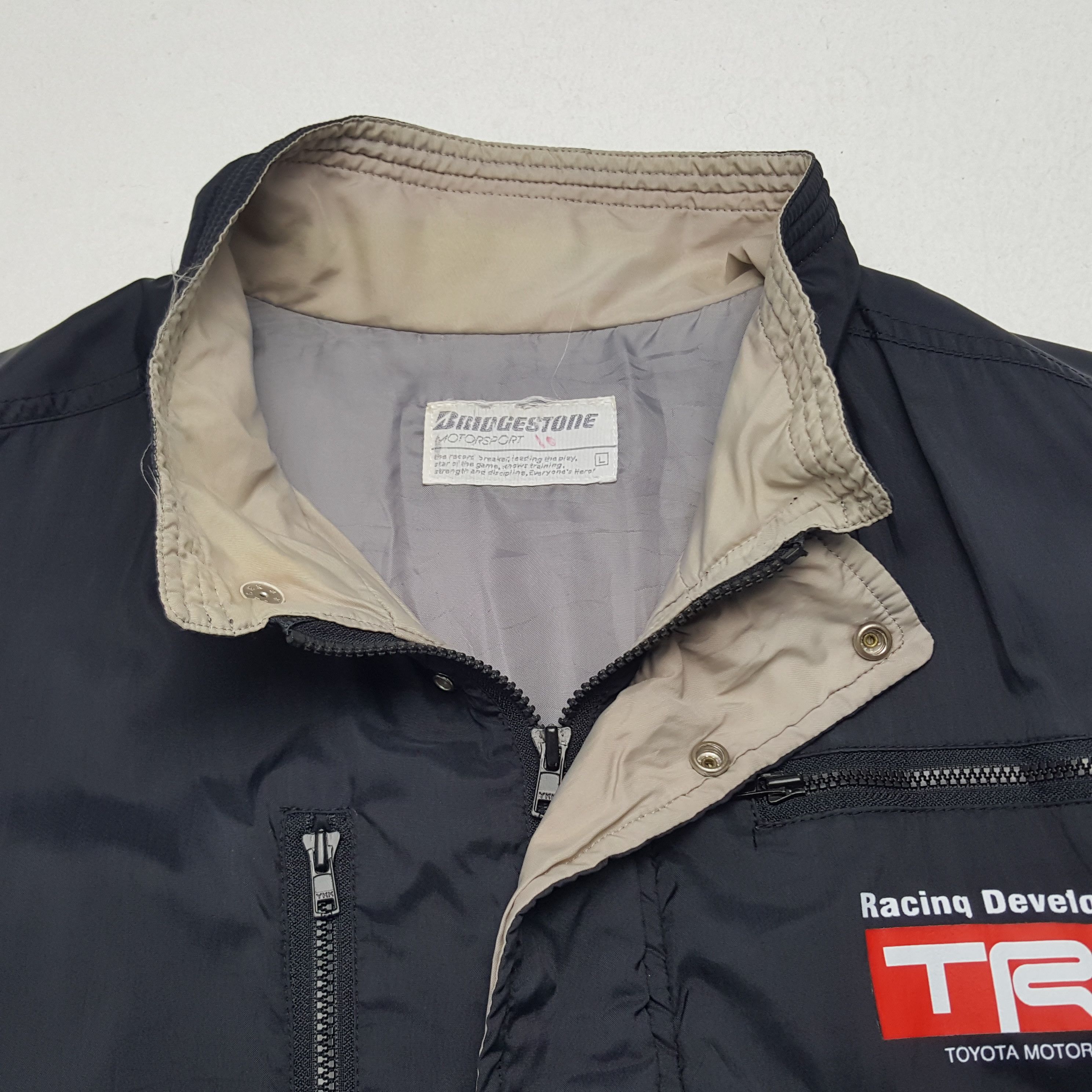 Japanese Brand × Vintage Vintage Bridgestone X Toyota Racing Development TRD Jacket Size US XL / EU 56 / 4 - 5 Thumbnail