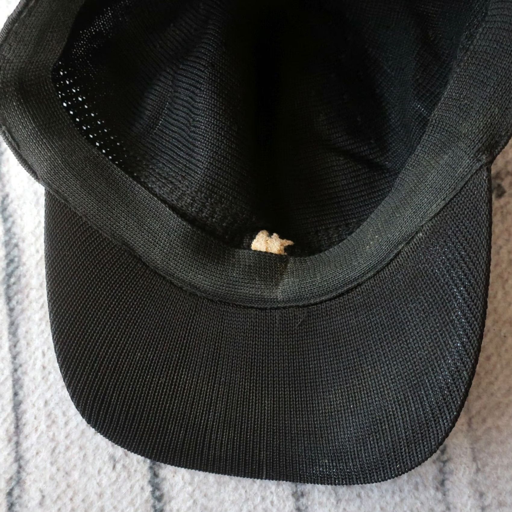 Obey VINTAGE Obey Hat Cap 90s Black Mens S-M Flexfit Hat Size ONE SIZE - 8 Thumbnail