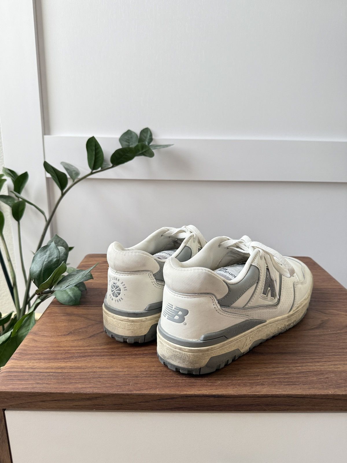 Aime Leon Dore × New Balance ALD White/Grey 550s Size US 9.5 / EU 42-43 - 5 Thumbnail