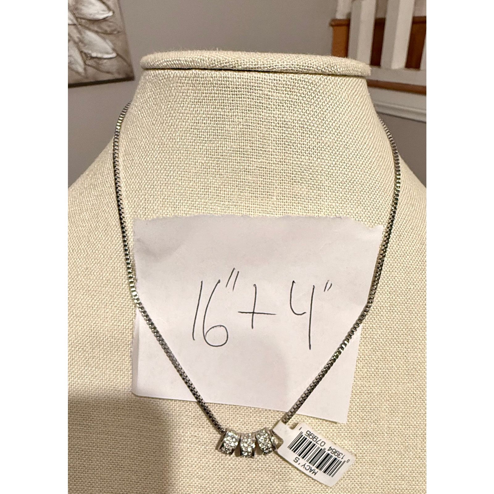 Other Macy’s NWT Silver Tone Necklace 16” Size ONE SIZE - 4 Thumbnail