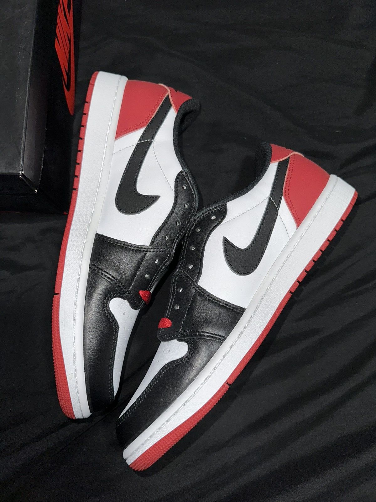 Jordan Brand Jordan 1 low bred toe 👹 Size US 10.5 / EU 43-44 - 3 Thumbnail