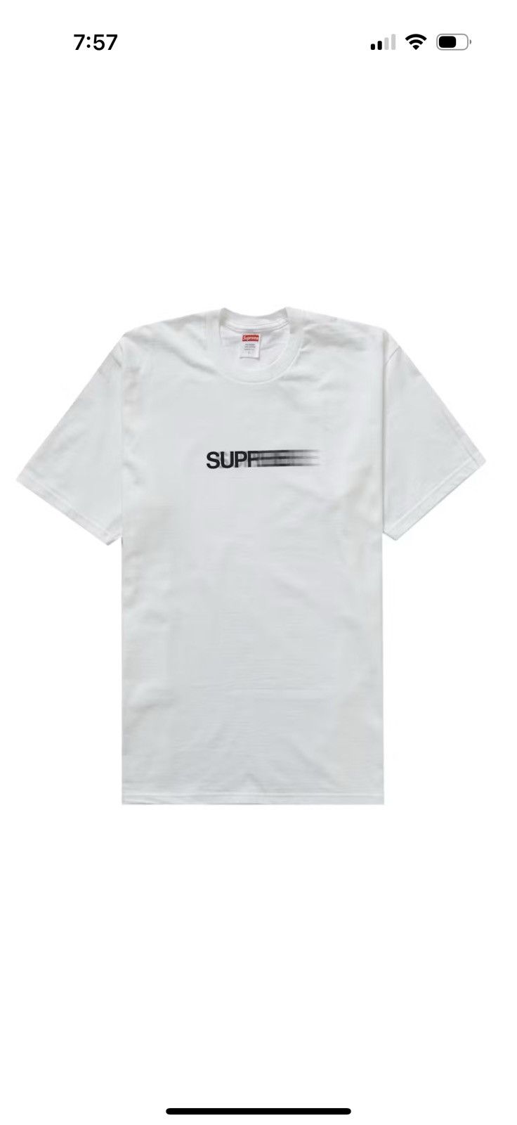 Supreme Motion Logo Tee | Grailed
