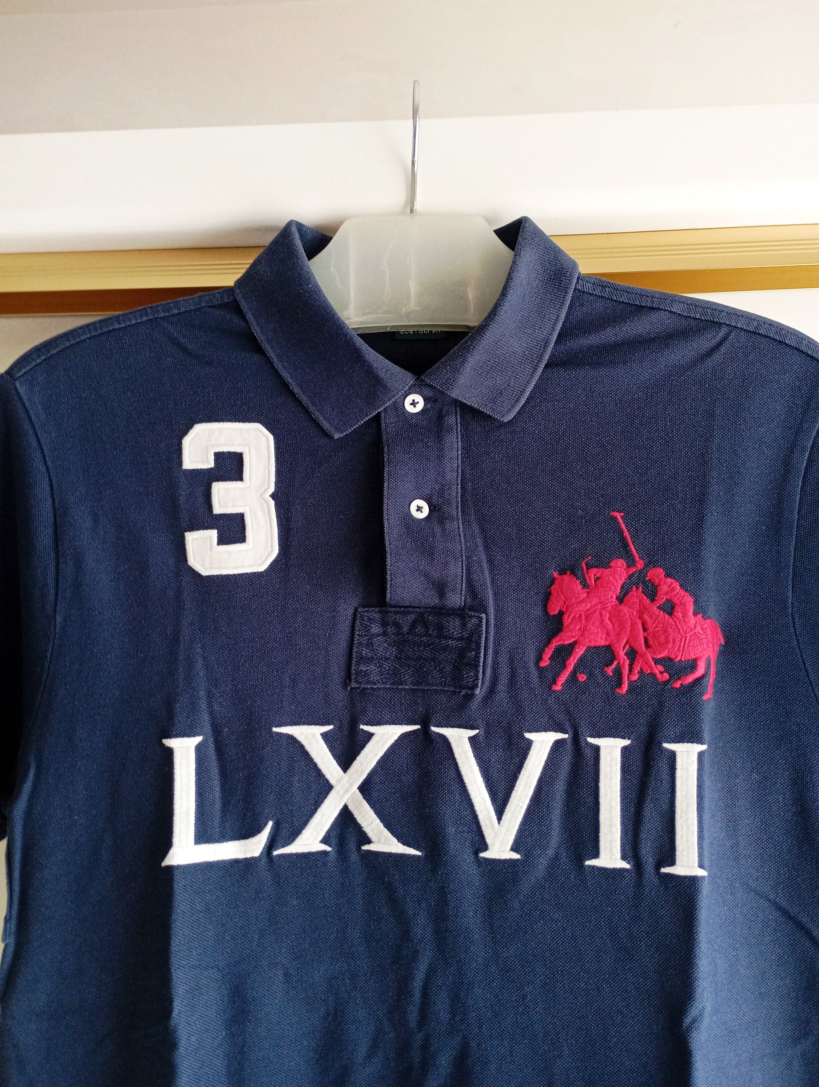 Polo Ralph Lauren Vintage Polo Ralph Lauren Rugby Chief Keef Style LXVII Team Size US L / EU 52-54 / 3 - 3 Thumbnail